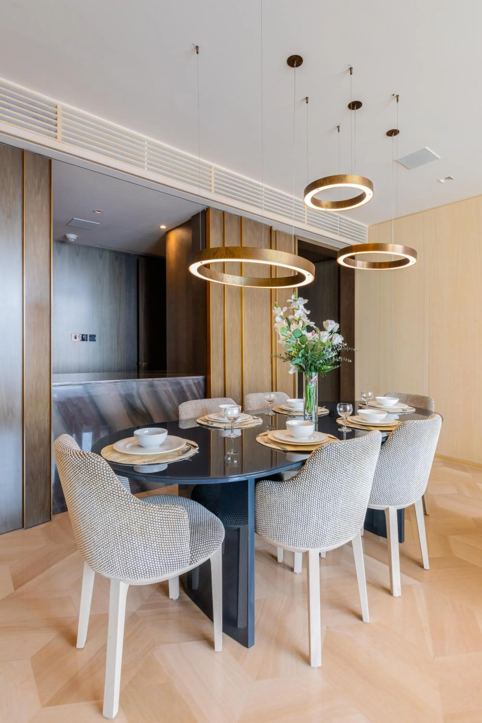 Dining area in EDEN'S Homes & Villas - FIVE Palm Residences