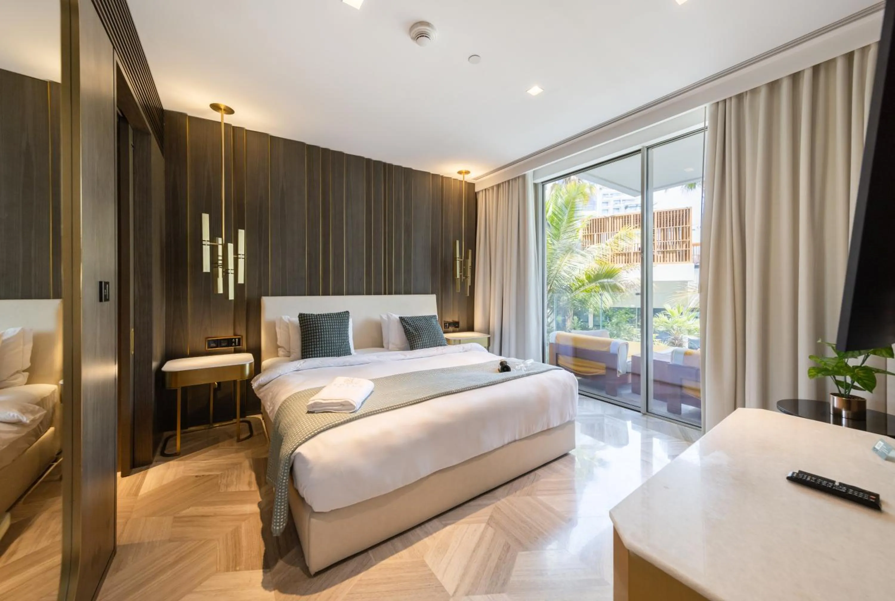 Bedroom, Bed in EDEN'S Homes & Villas - FIVE Palm Residences