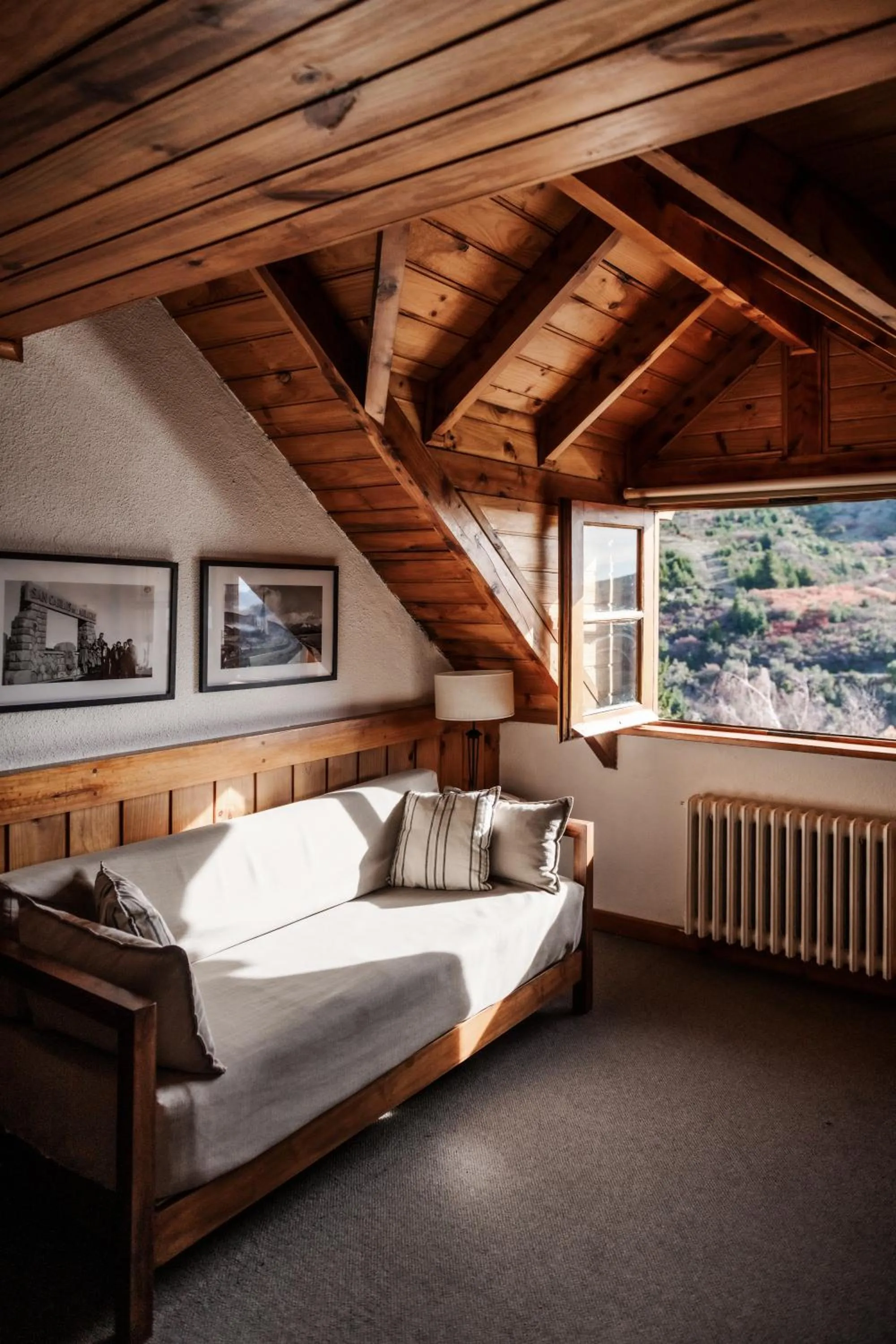 Bed in Hostería del Cerro