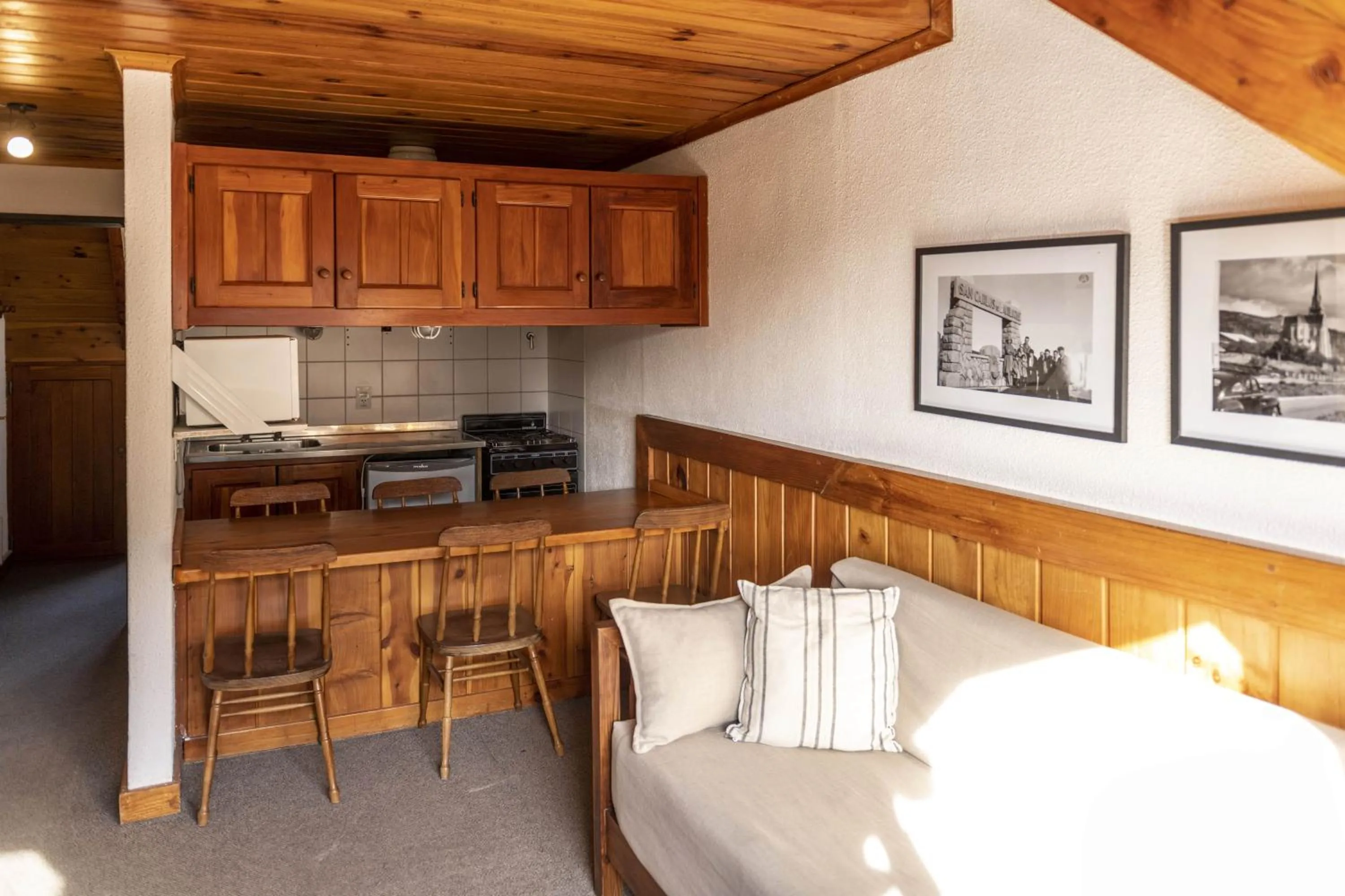 Kitchen or kitchenette in Hostería del Cerro