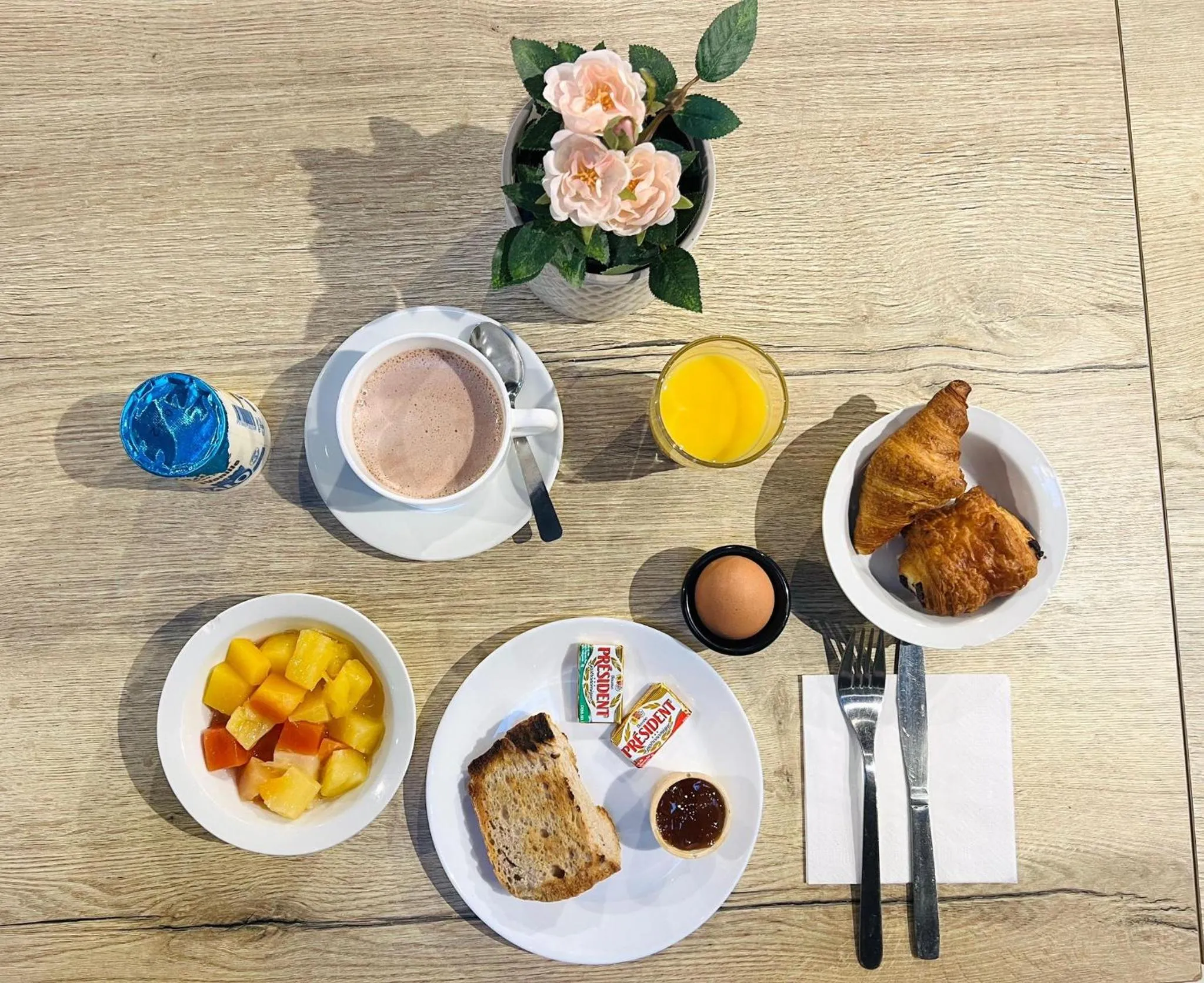 Breakfast in ibis budget Bayonne