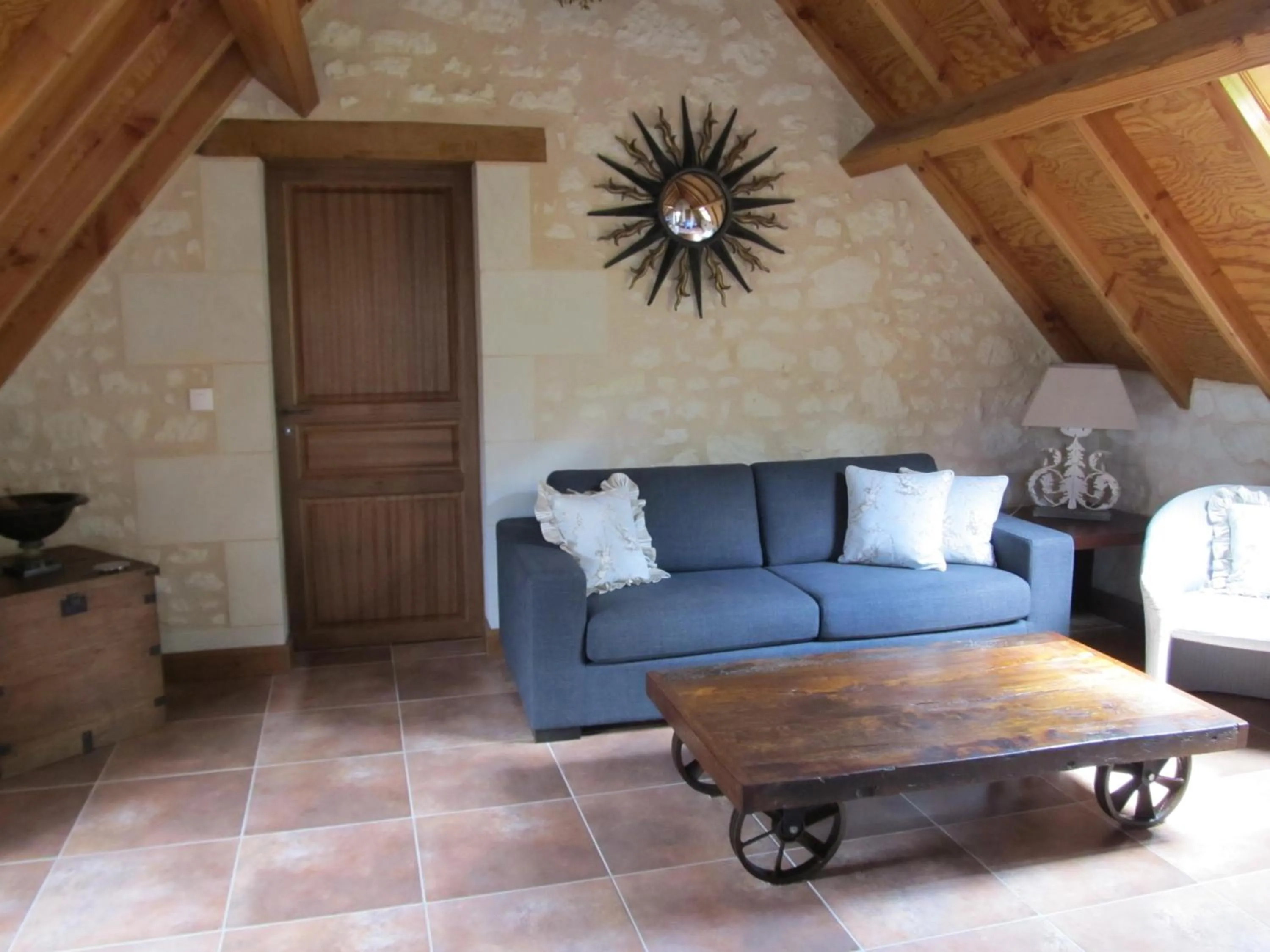 Seating area in Le Clos de la Garde