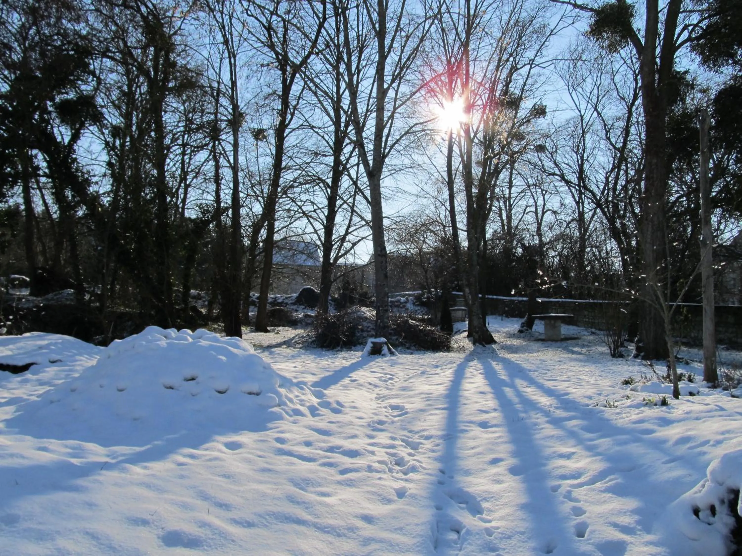 Winter in Le Clos de la Garde