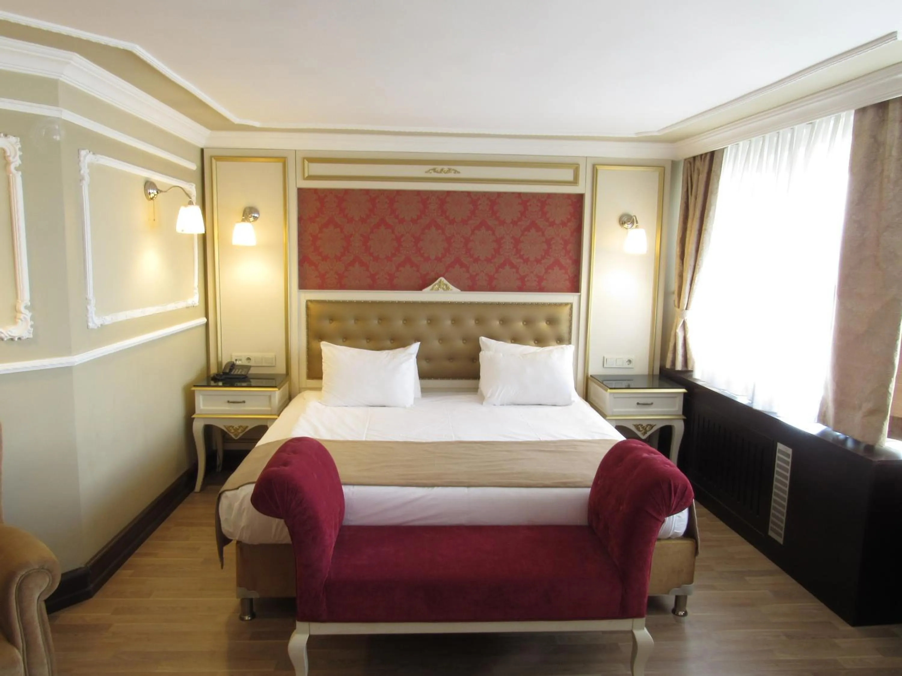 Bed in Kadikoy Park Suites