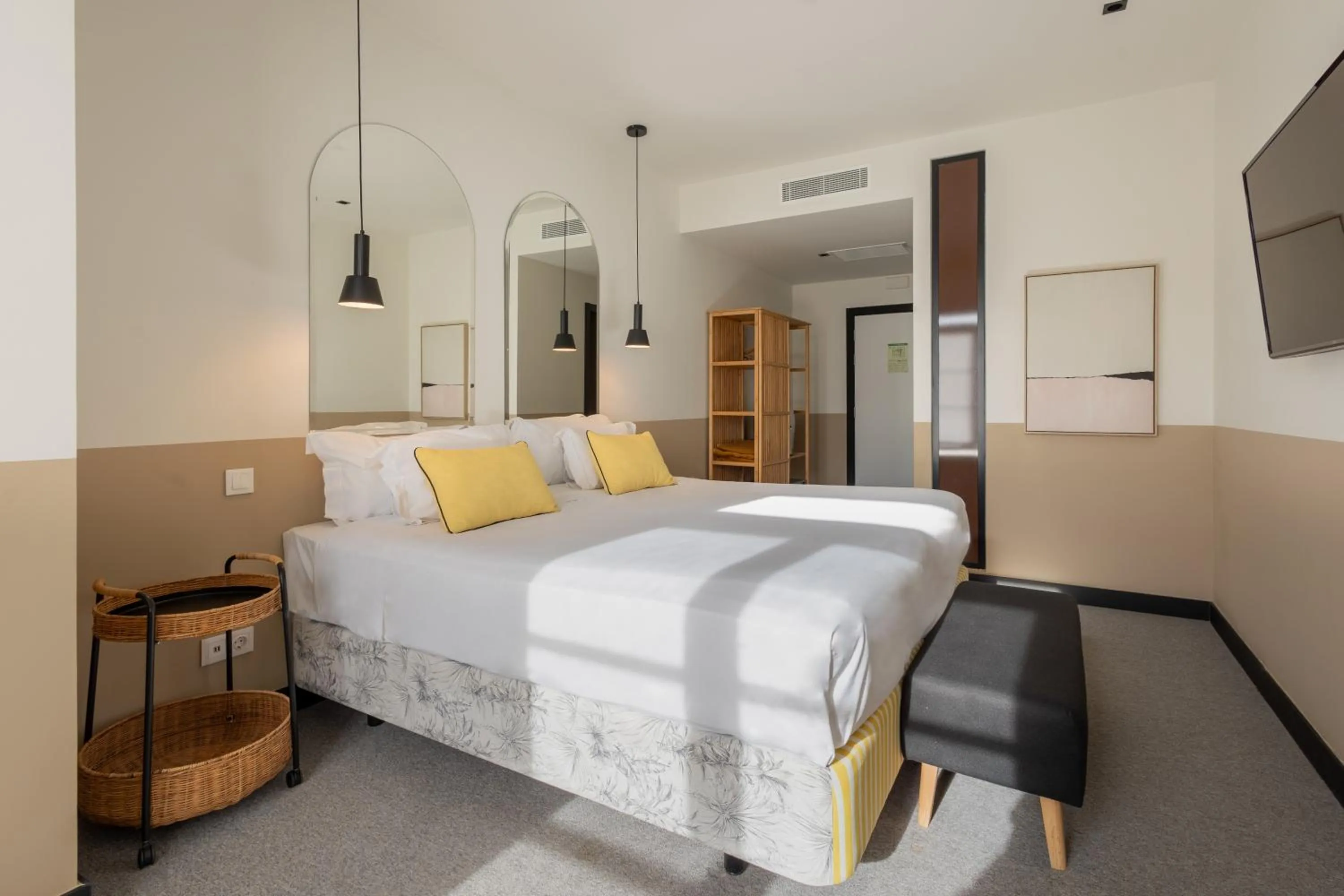 Bed in Pousada Vila Real Santo Antonio