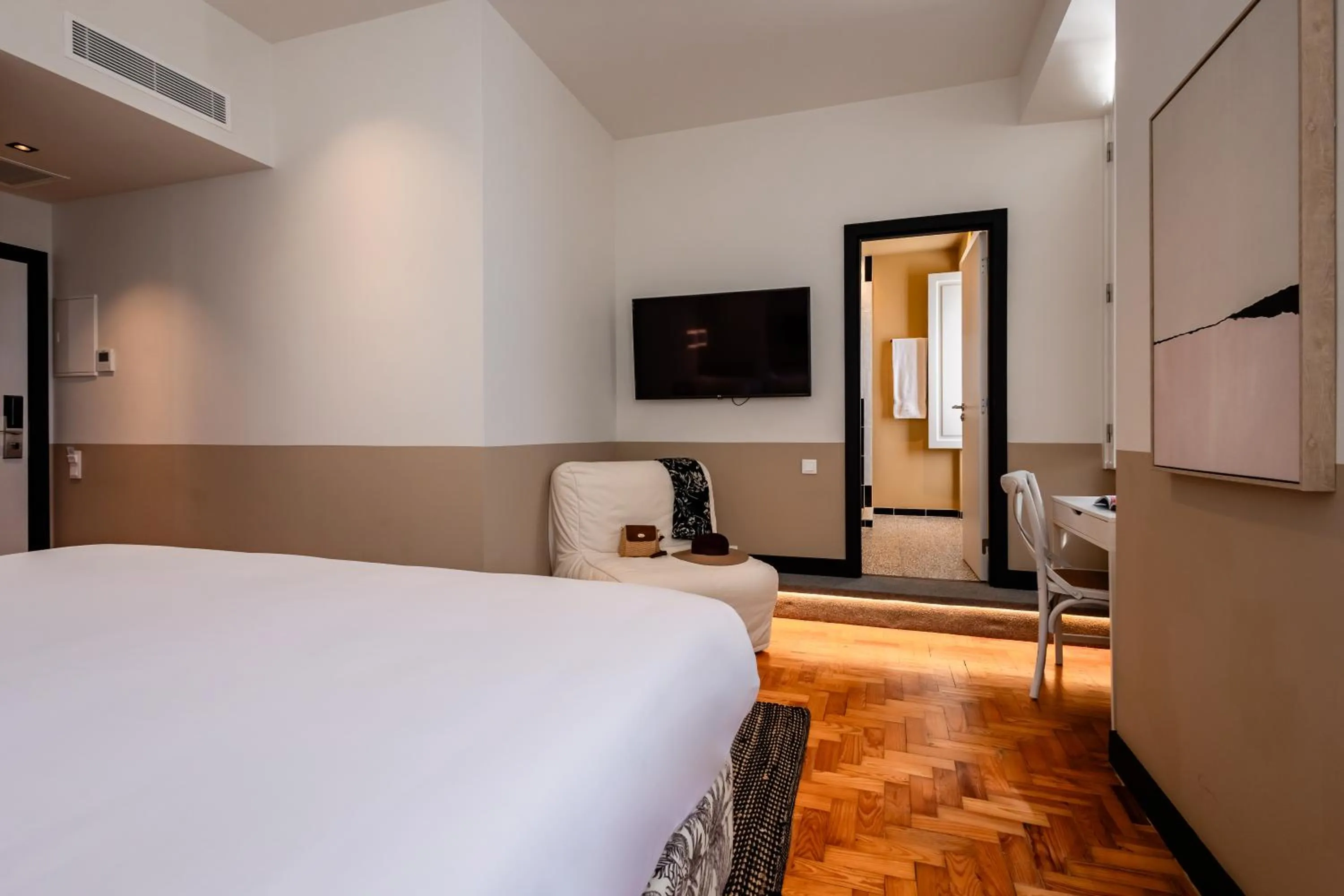 Bed in Pousada Vila Real Santo Antonio