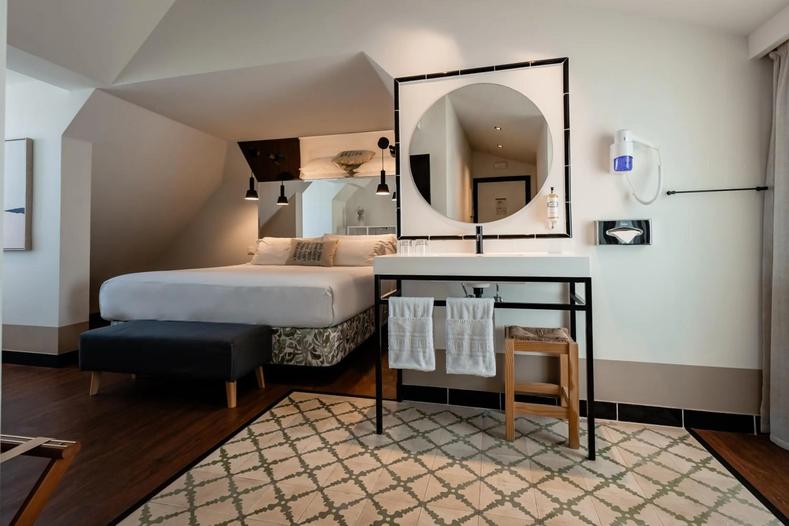 Bed in Pousada Vila Real Santo Antonio