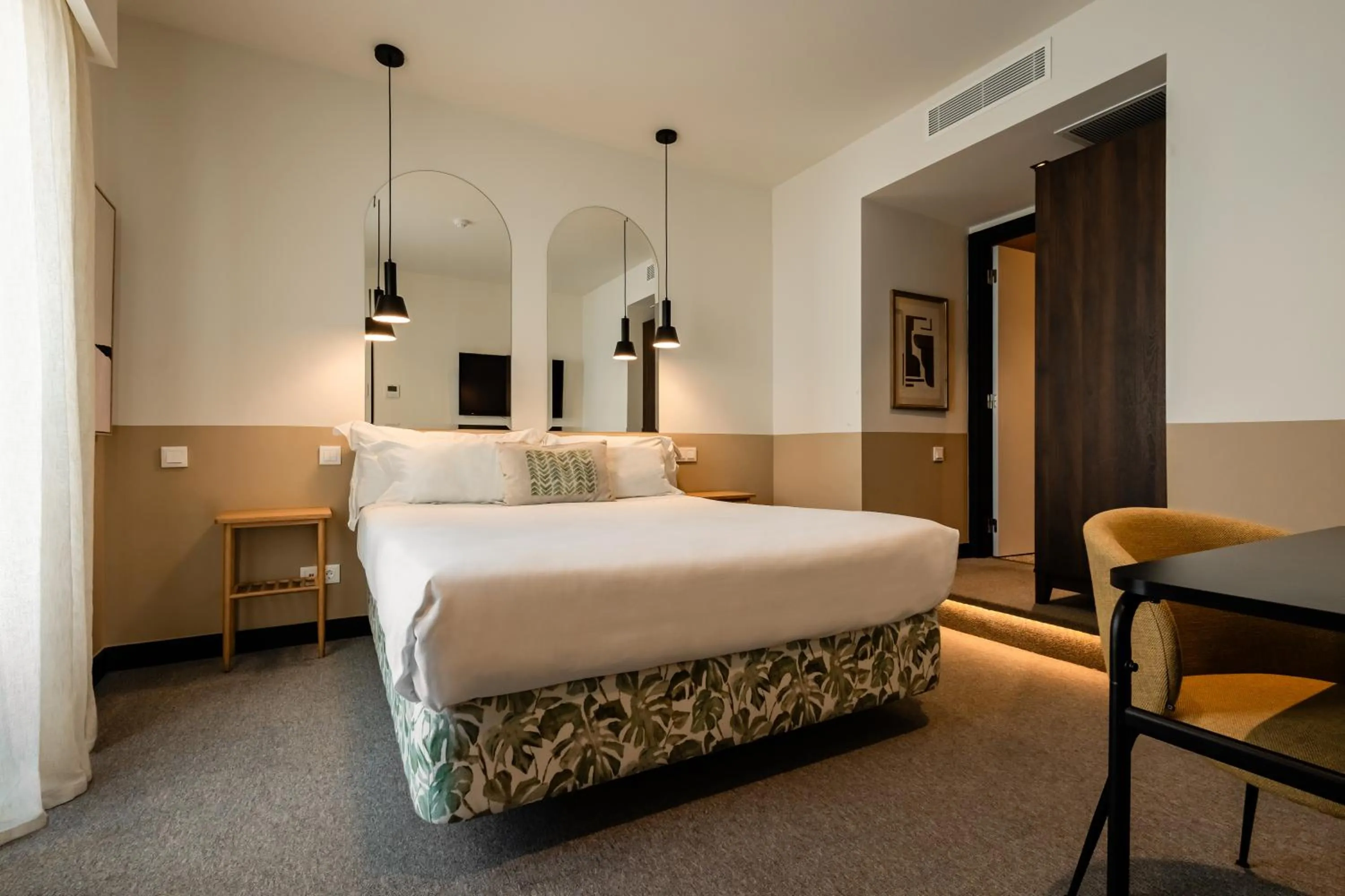 Bed in Pousada Vila Real Santo Antonio