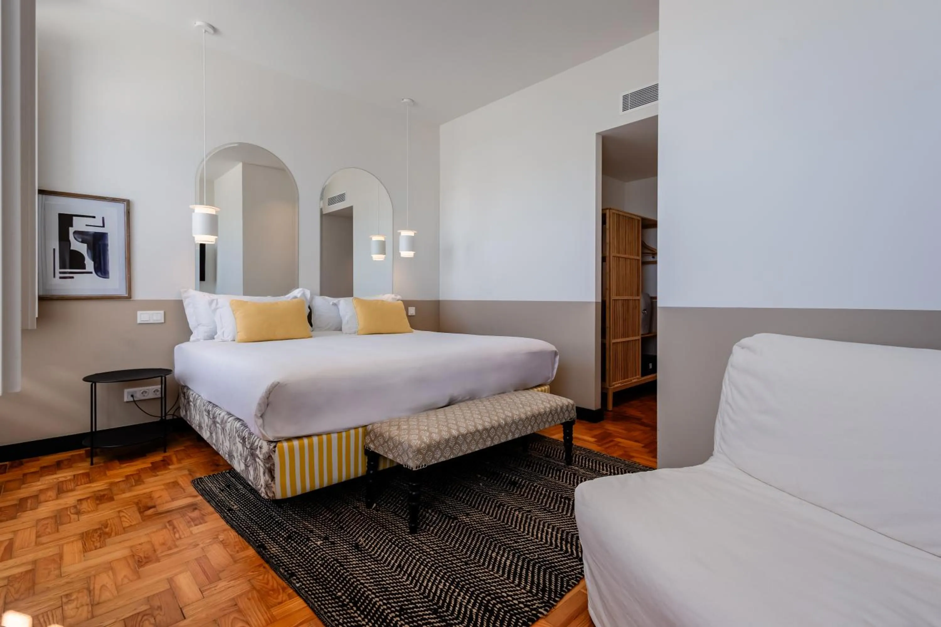Bed in Pousada Vila Real Santo Antonio
