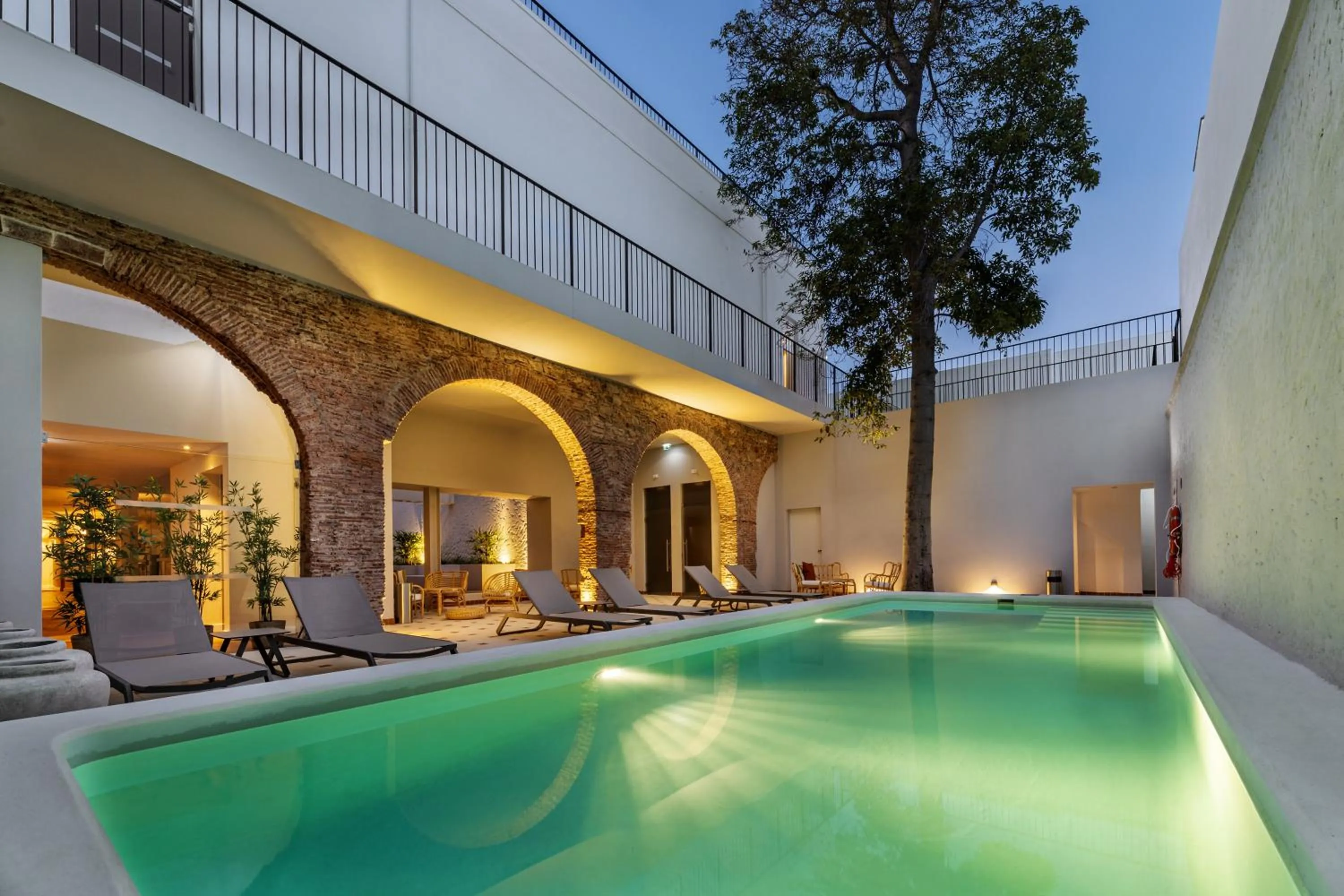 Swimming pool in Pousada Vila Real Santo Antonio