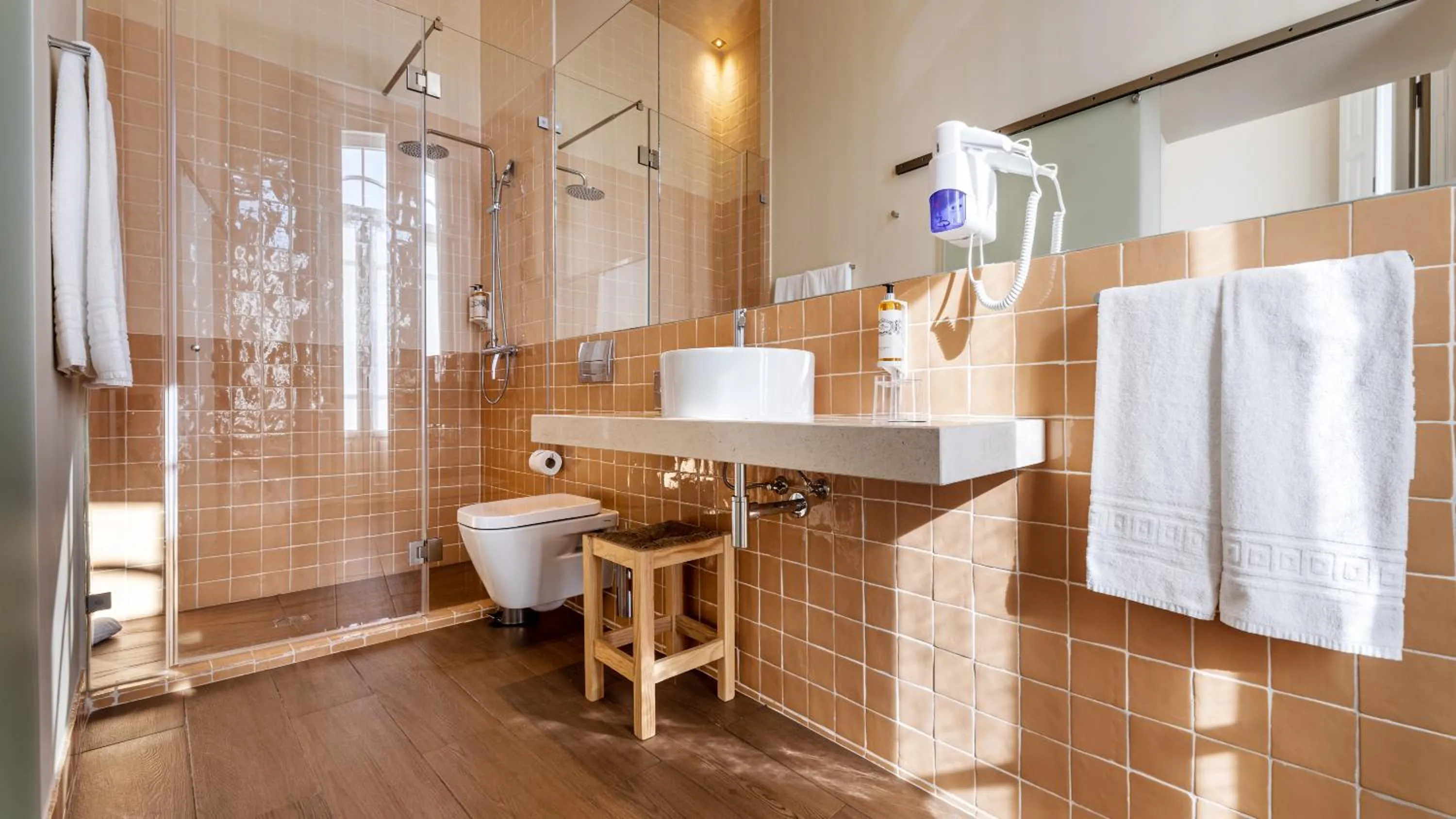 Bathroom in Pousada Vila Real Santo Antonio