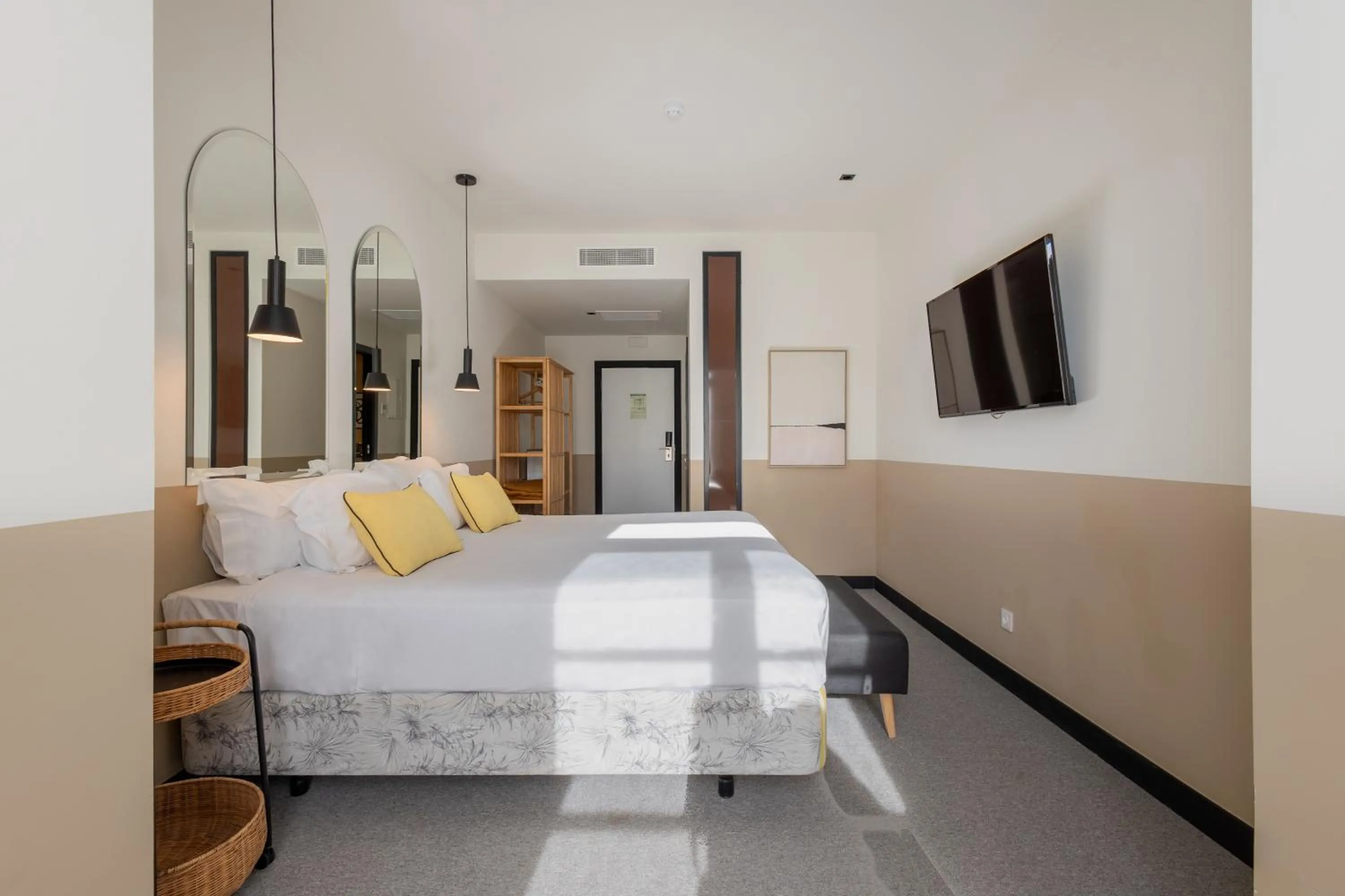 Bed in Pousada Vila Real Santo Antonio