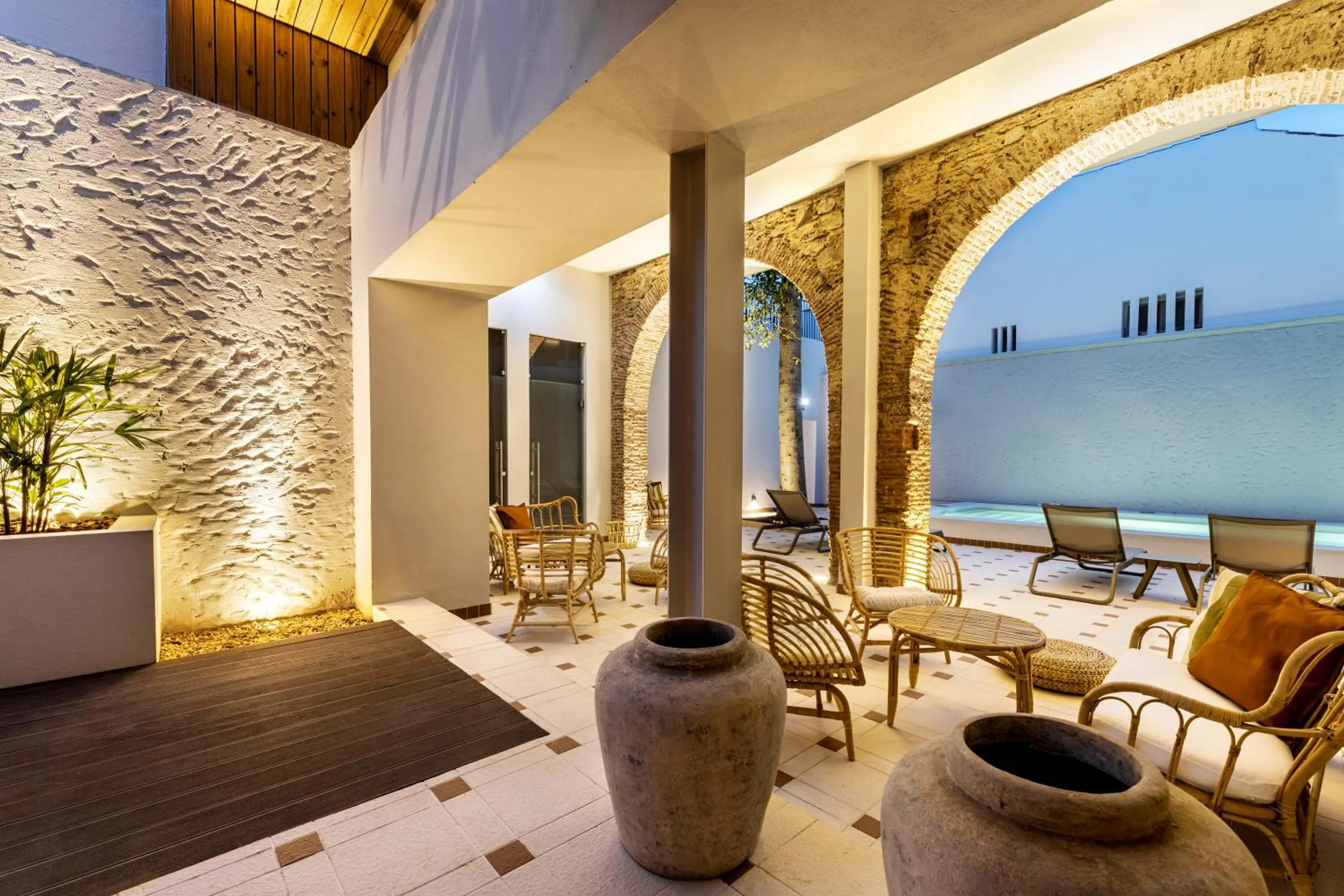 Decorative detail in Pousada Vila Real Santo Antonio