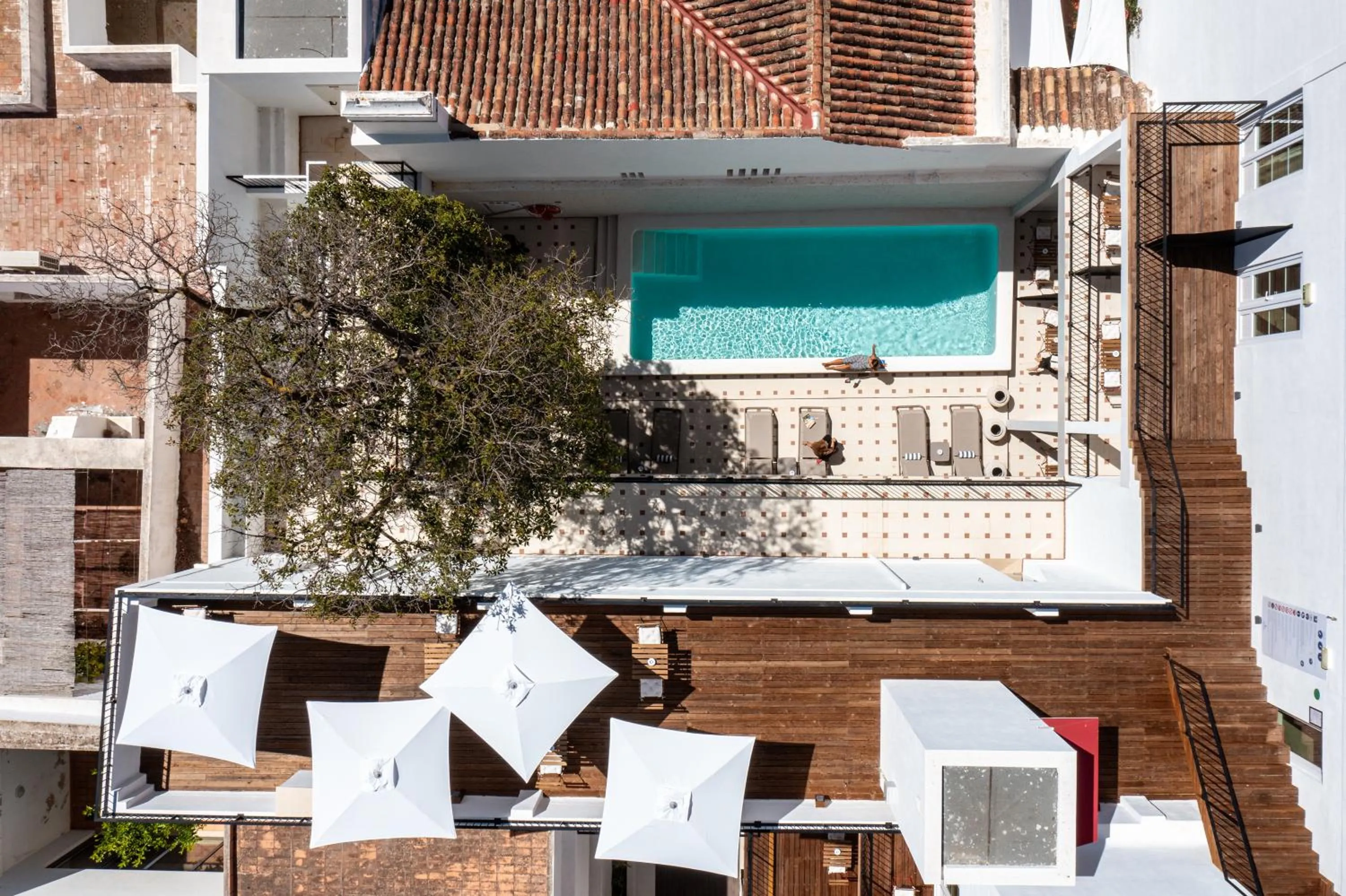 Bird's eye view in Pousada Vila Real Santo Antonio