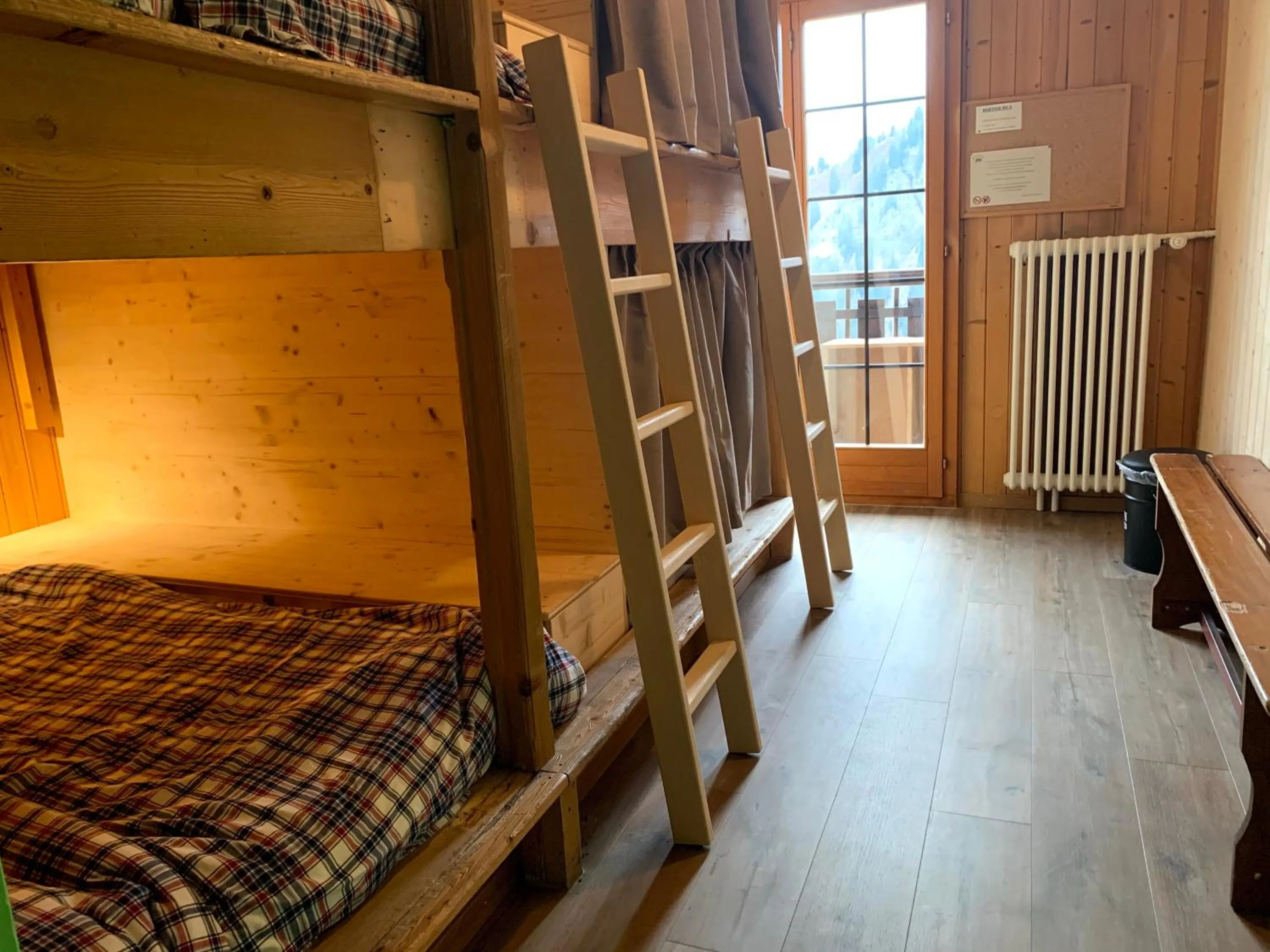 Bed in Freeride Hostel