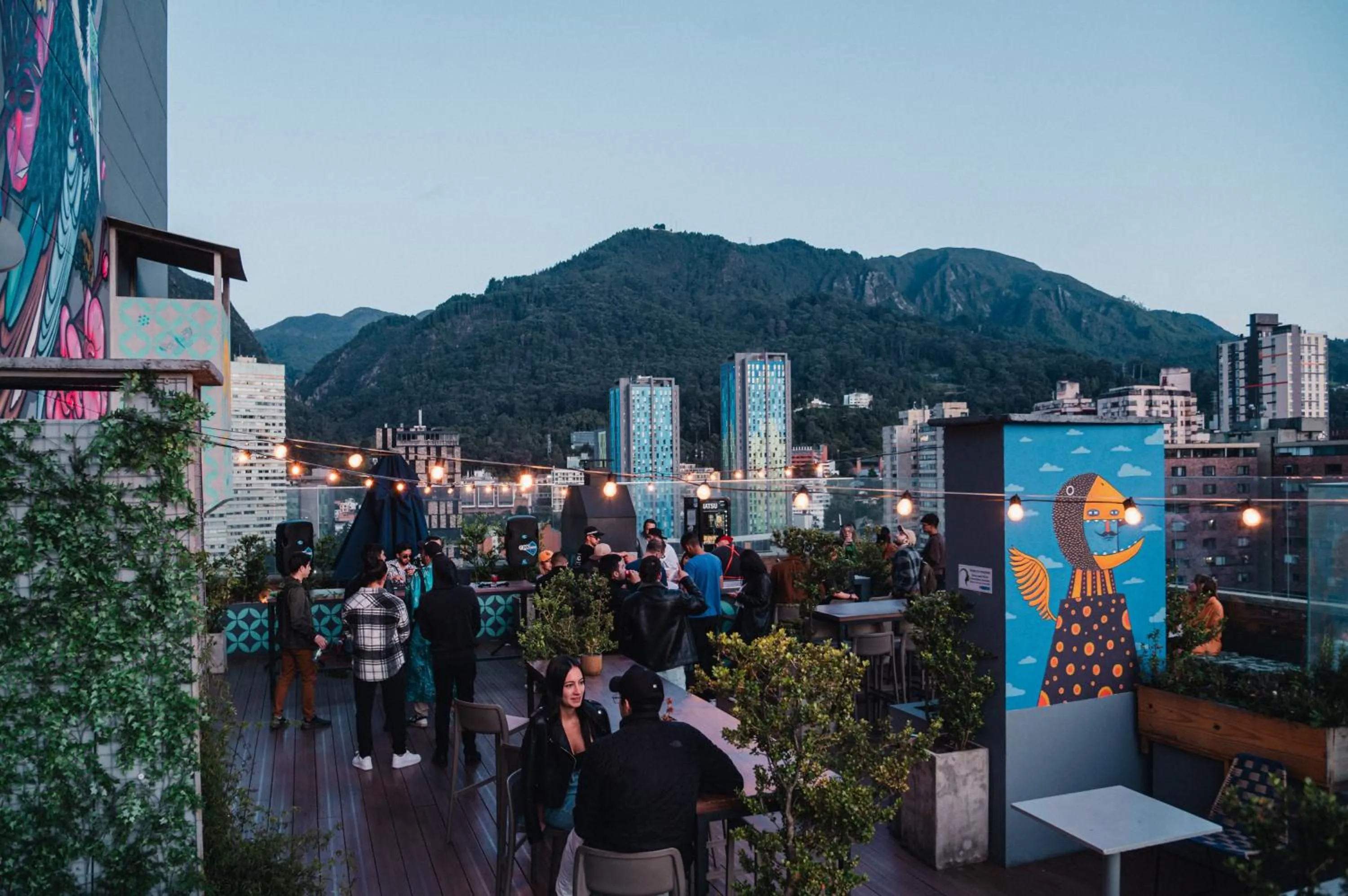 Day in Spotty Bogotá Centro