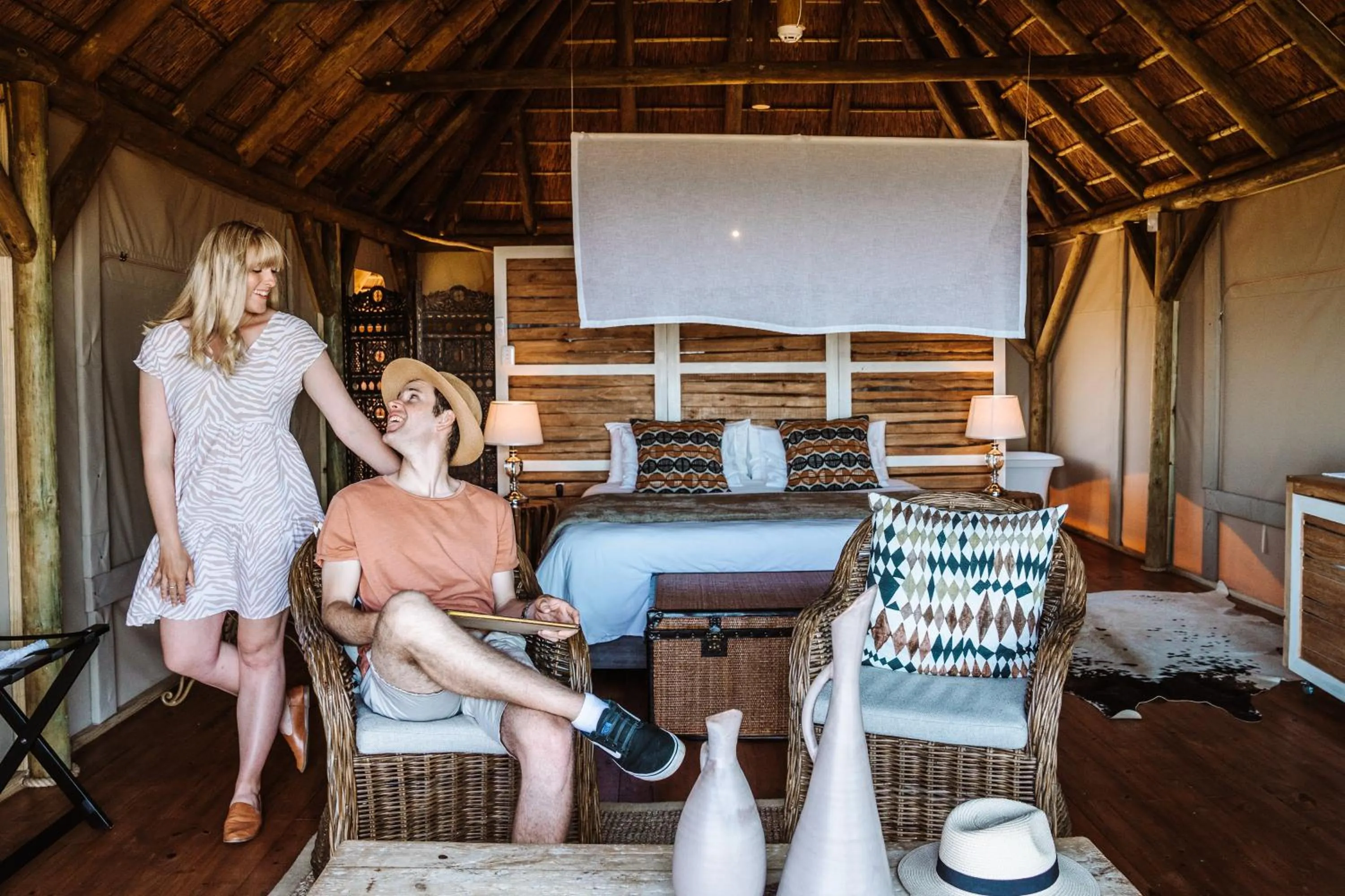 Bedroom in Jbay Zebra Lodge