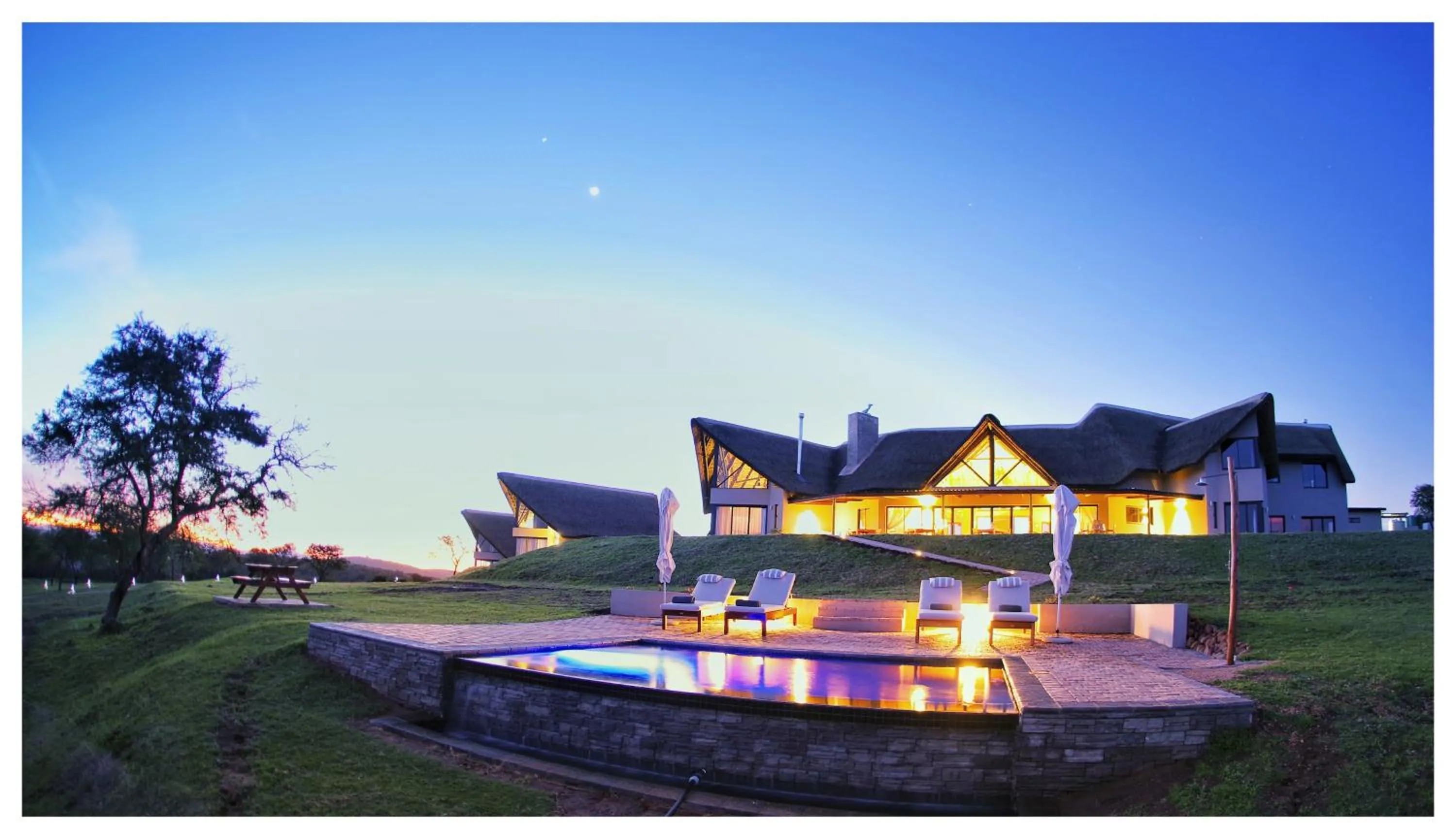 Patio in Jbay Zebra Lodge