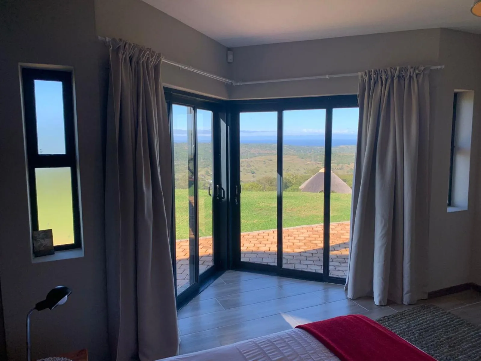 Bed in Jbay Zebra Lodge