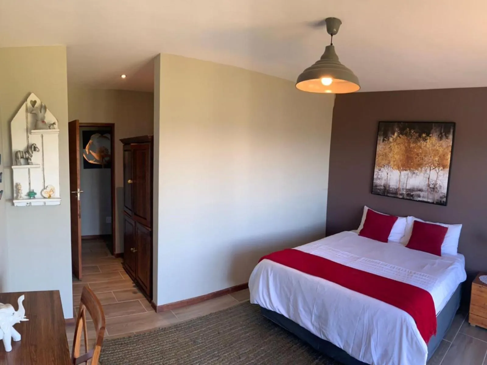 Bed in Jbay Zebra Lodge