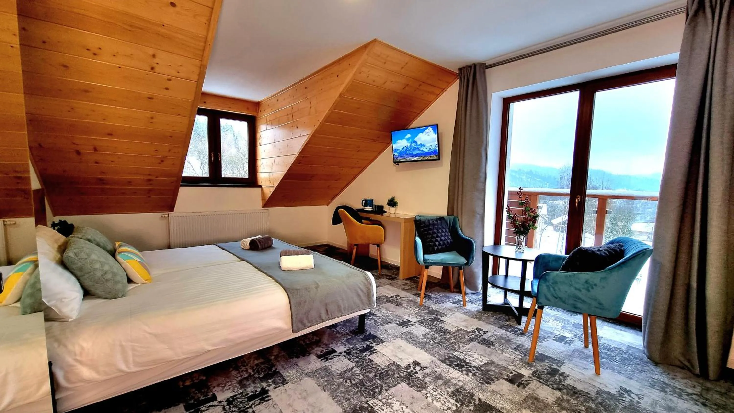 Photo of the whole room, Bed in Rezydencja Barrettski