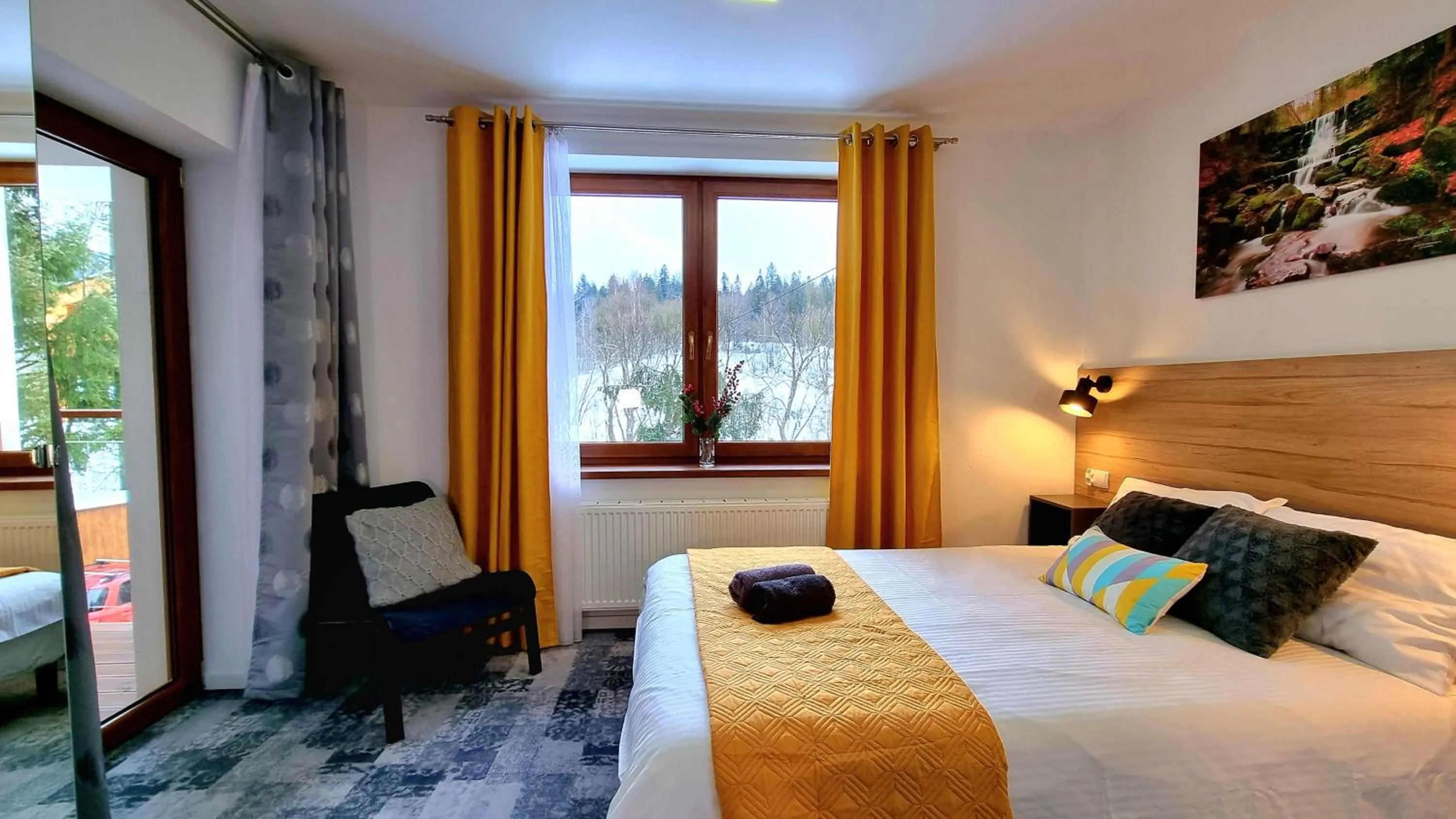 Bed in Rezydencja Barrettski