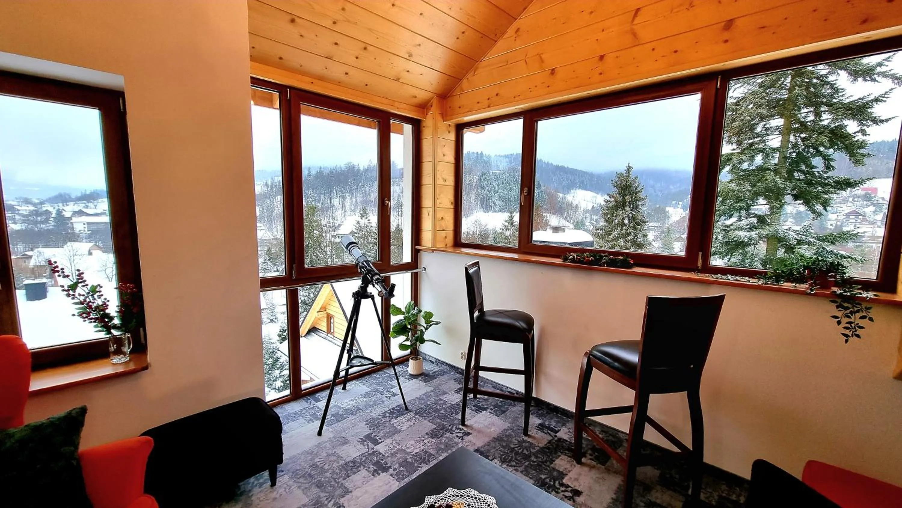 Seating area in Rezydencja Barrettski