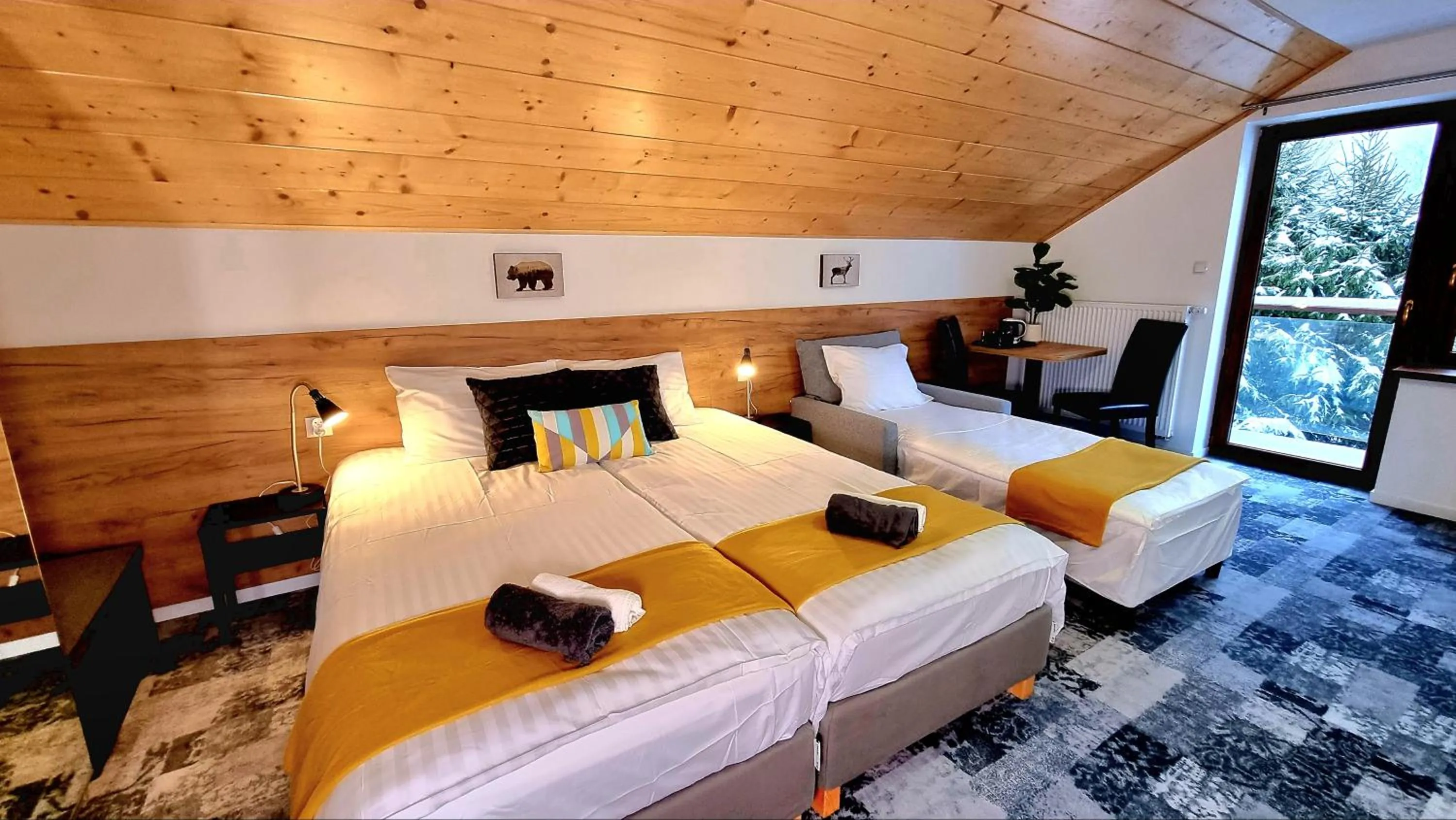 Bed in Rezydencja Barrettski