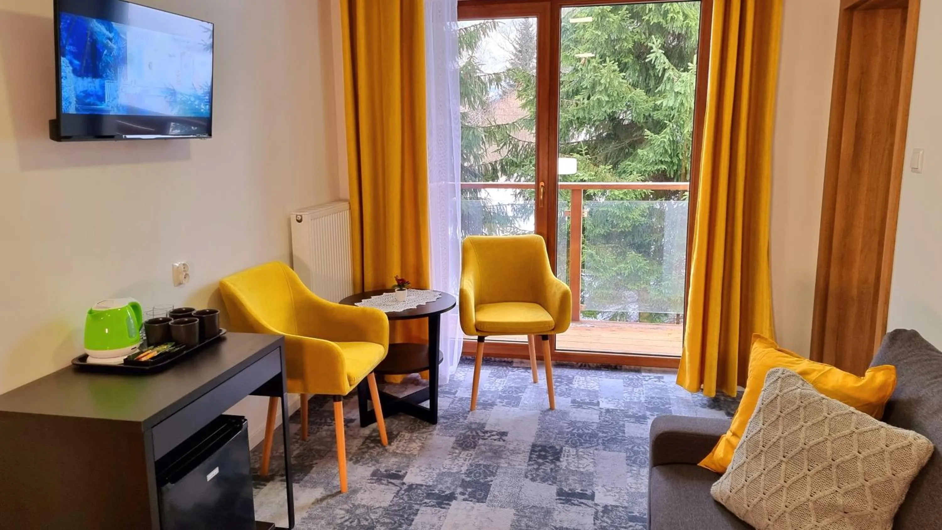 Seating area in Rezydencja Barrettski