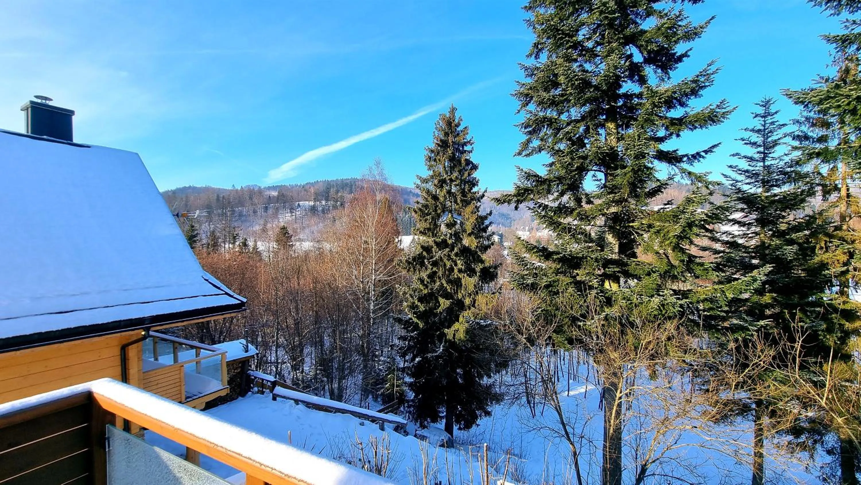 Winter in Rezydencja Barrettski