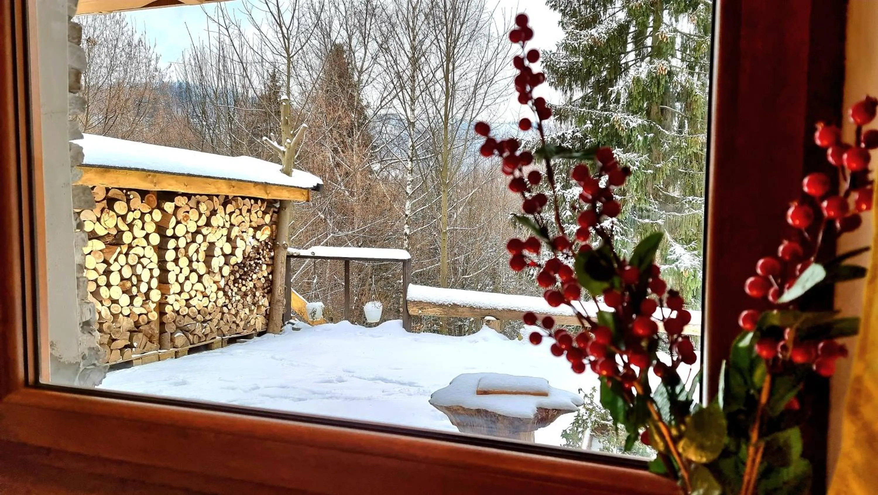 Winter in Rezydencja Barrettski