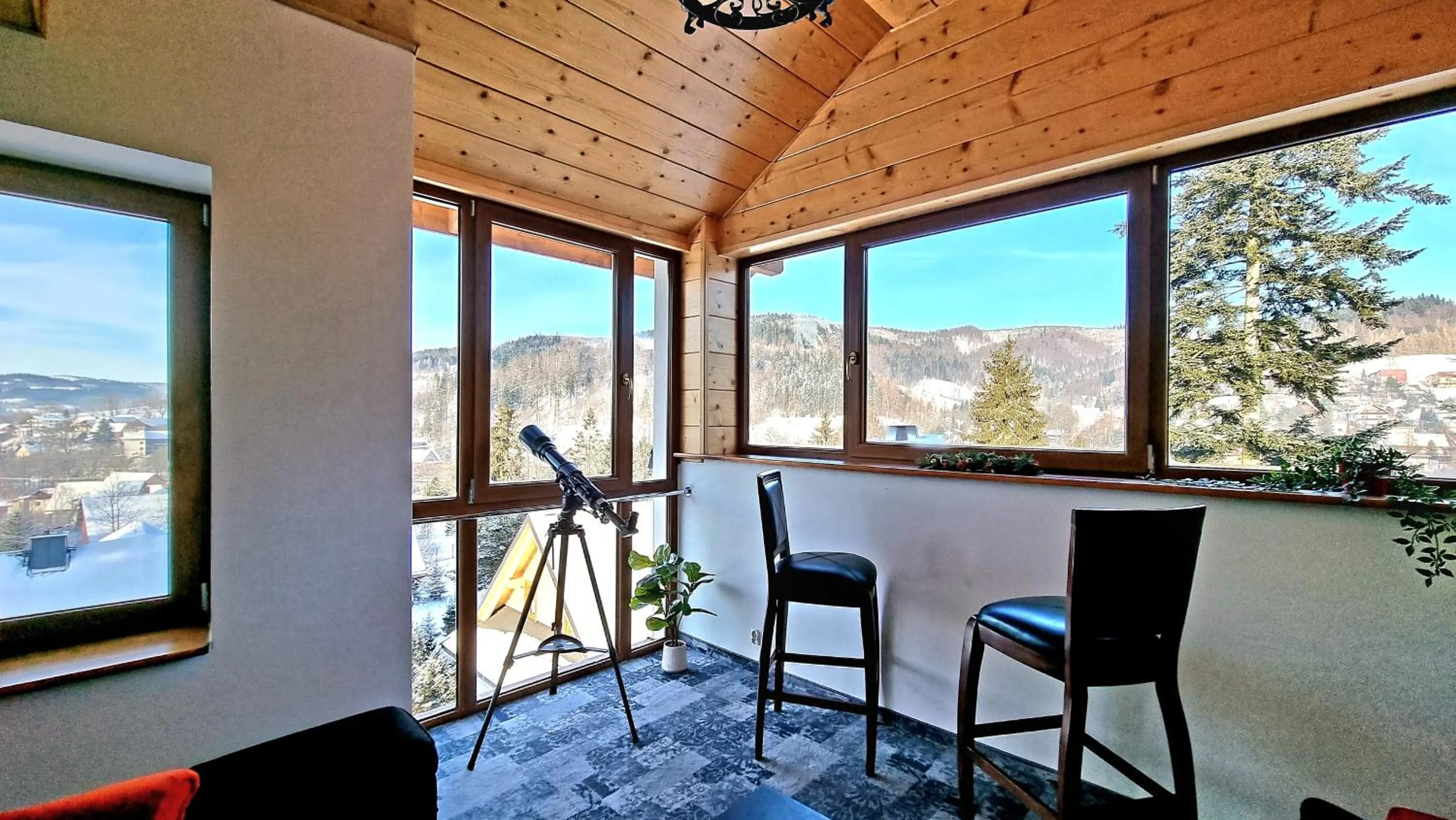 Seating area in Rezydencja Barrettski