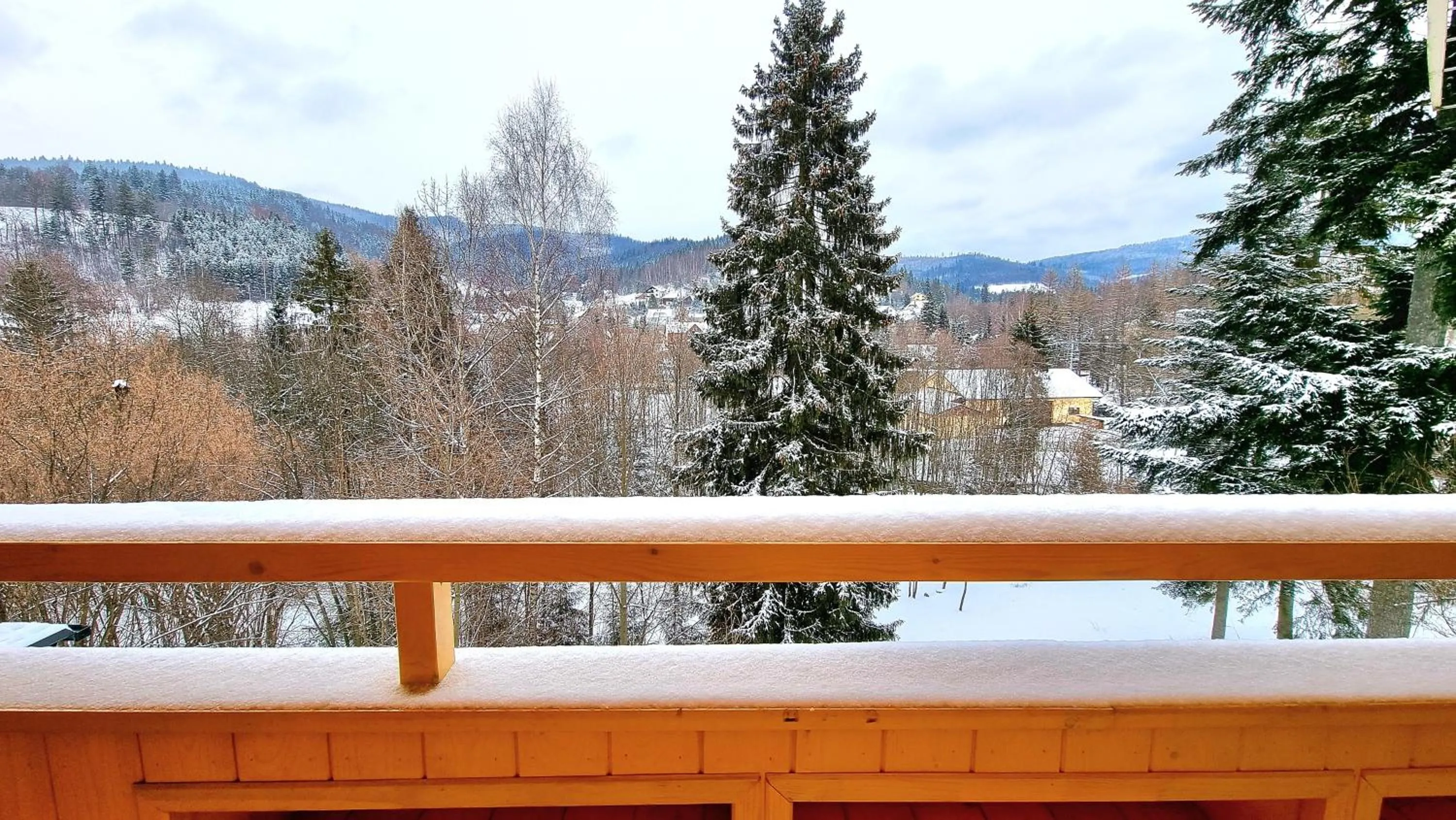 Winter in Rezydencja Barrettski