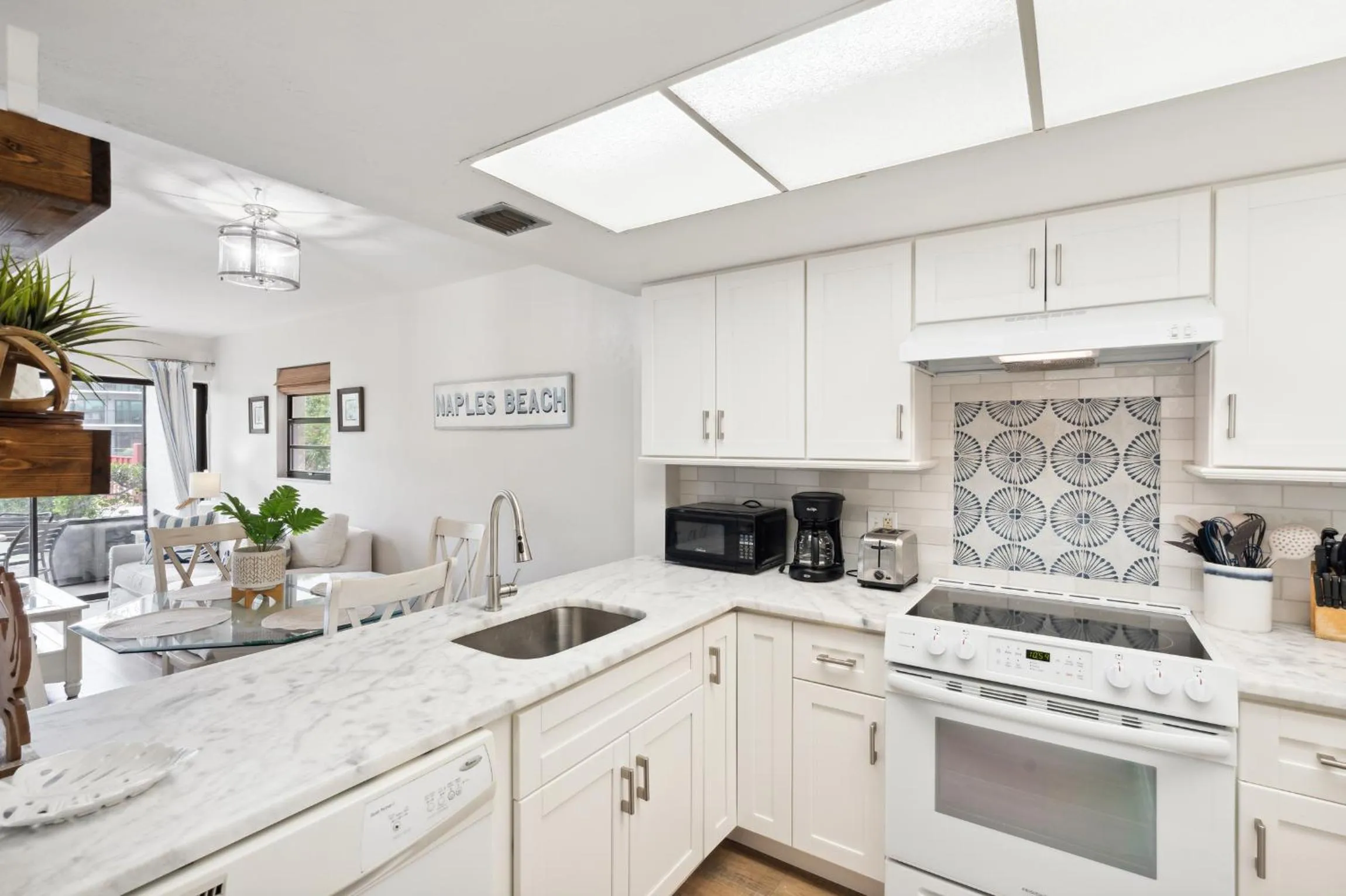 kitchen in Park Shore Resort by Mike Z Rentals