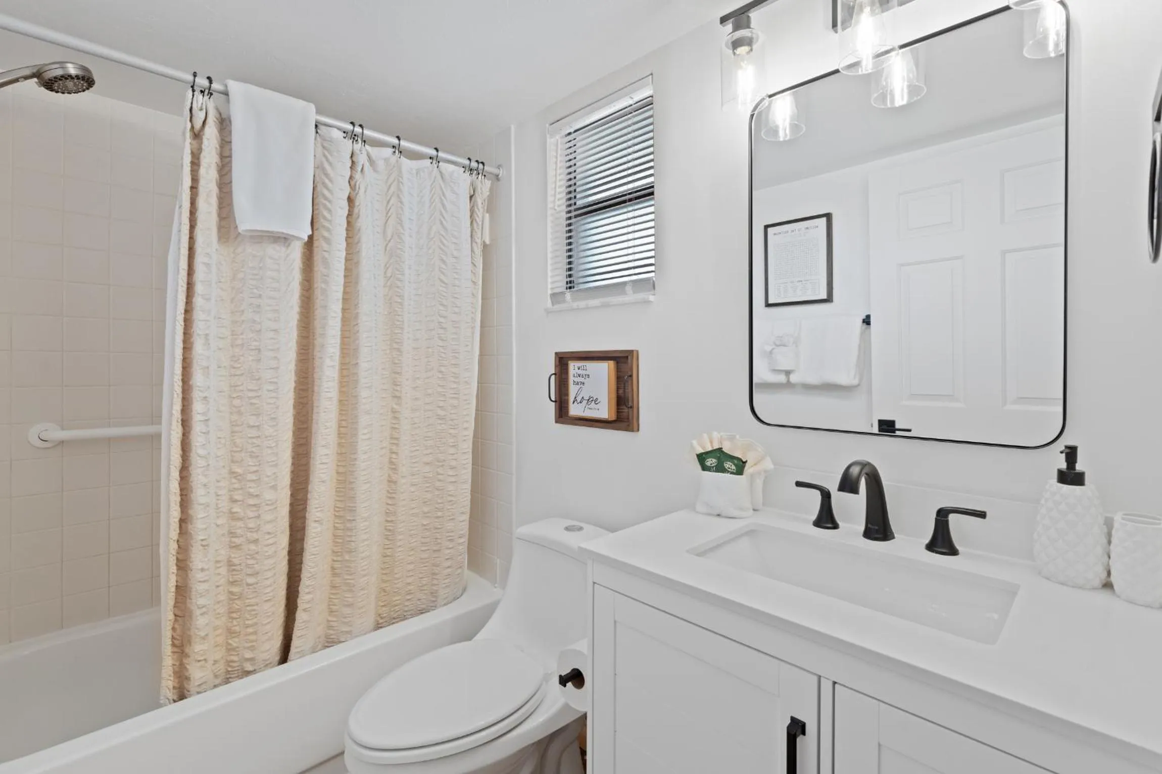 Bathroom in Park Shore Resort by Mike Z Rentals