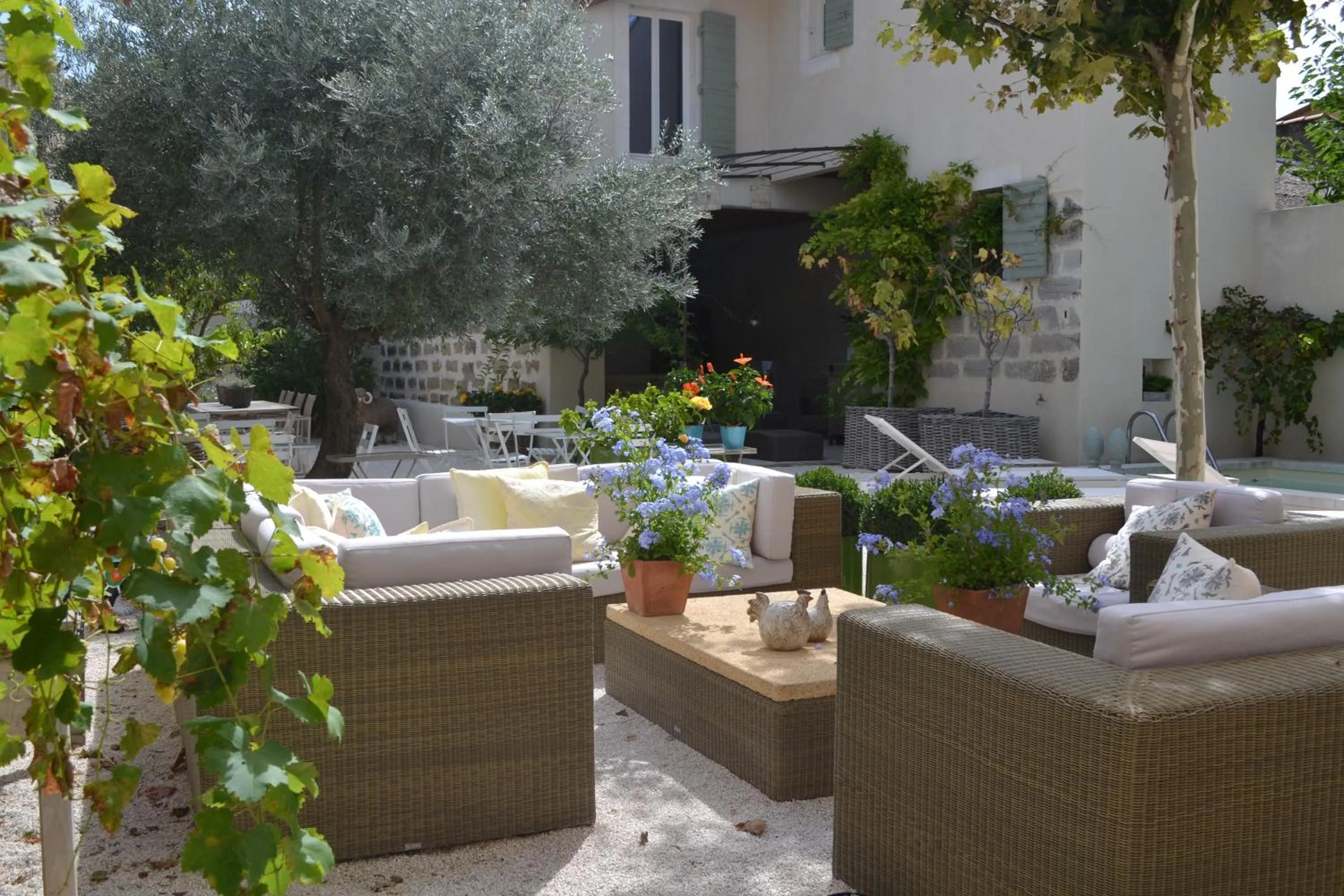 Patio in Mas À l'Improviste