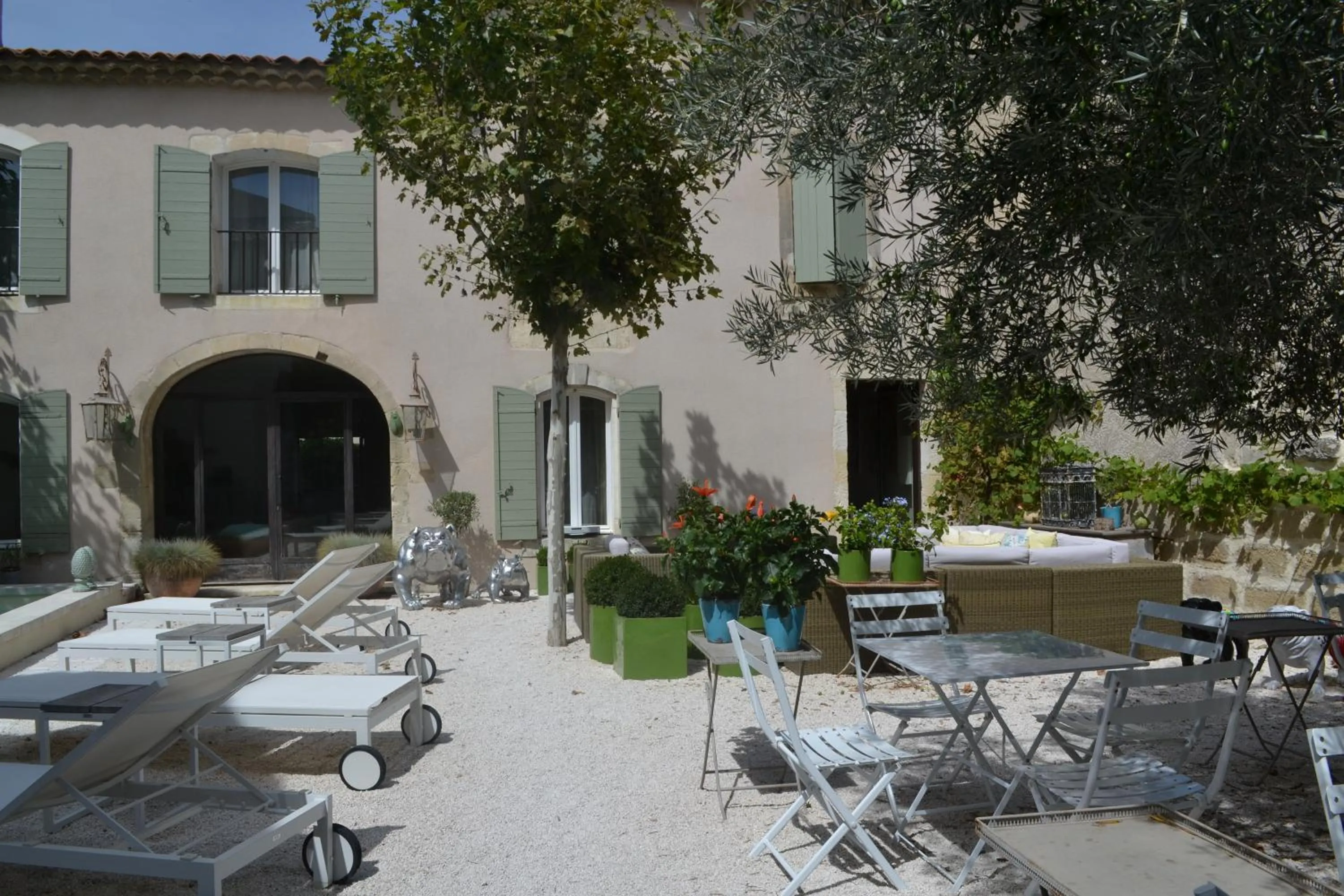 Patio in Mas À l'Improviste