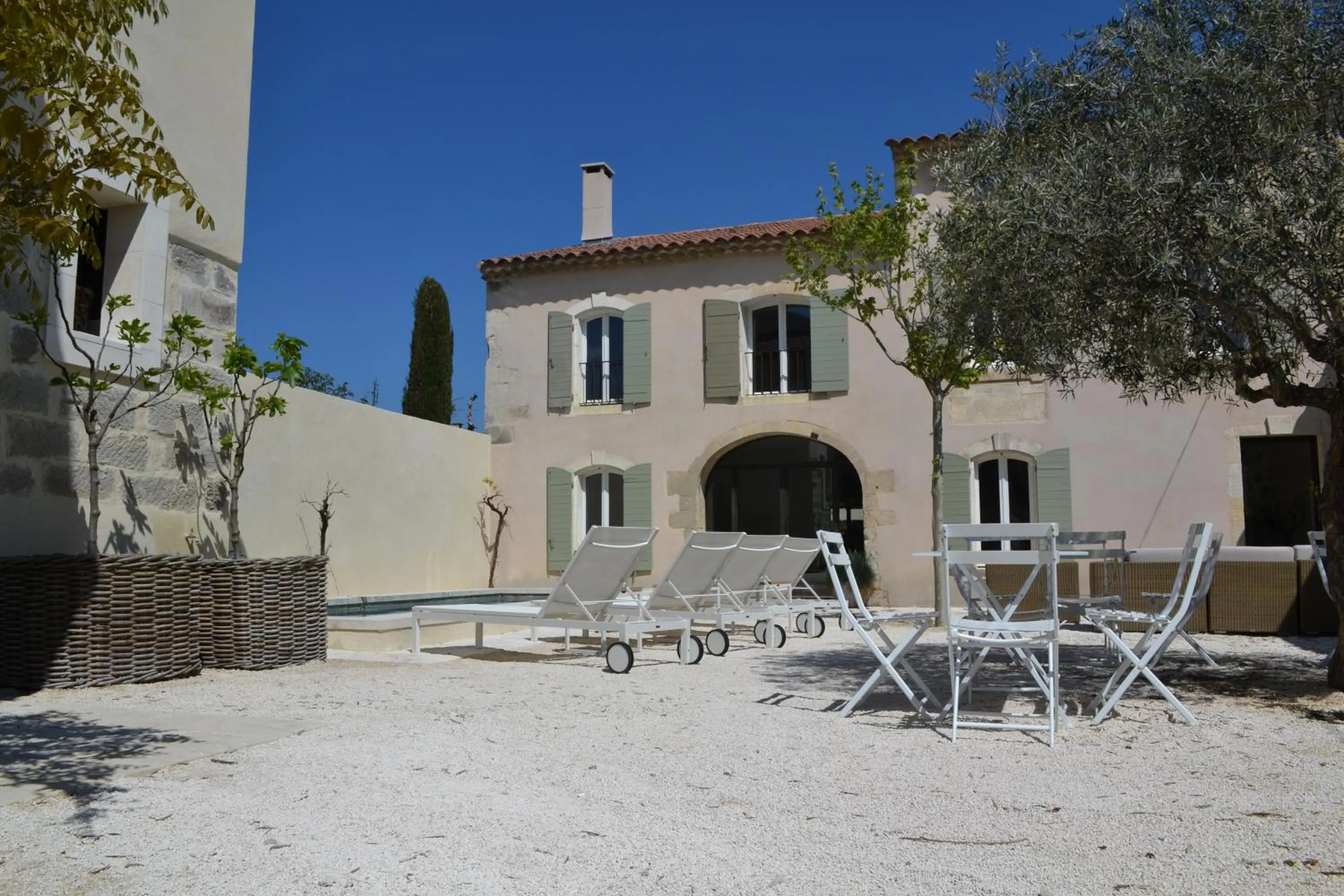 Patio in Mas À l'Improviste