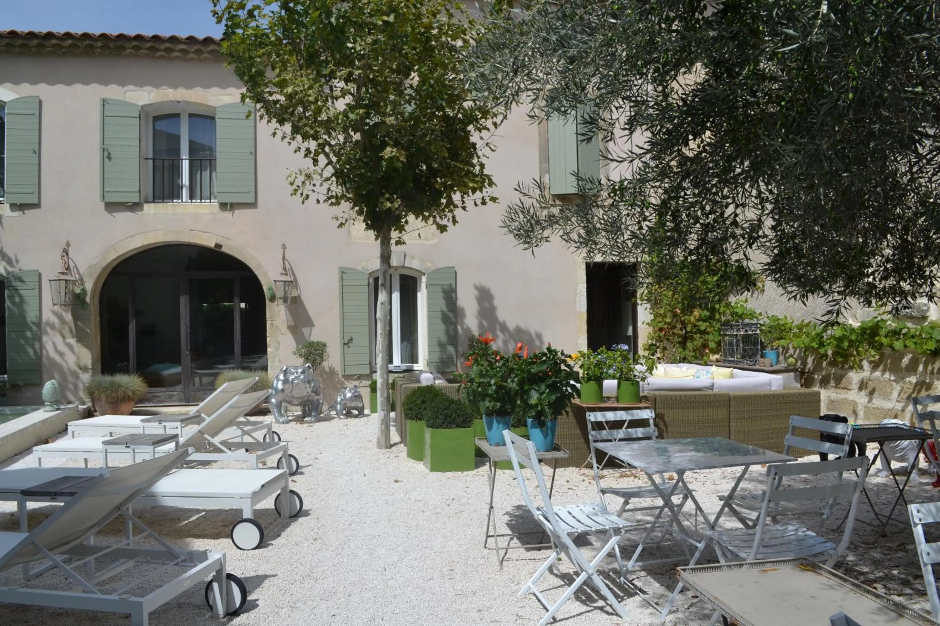 Patio in Mas À l'Improviste