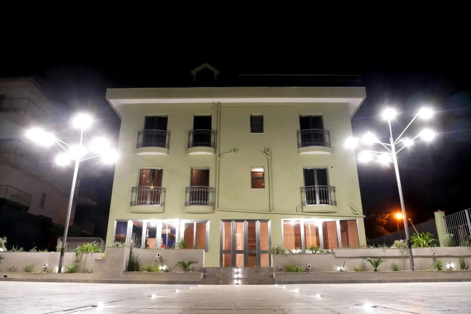 Property building in villa oltremare resort