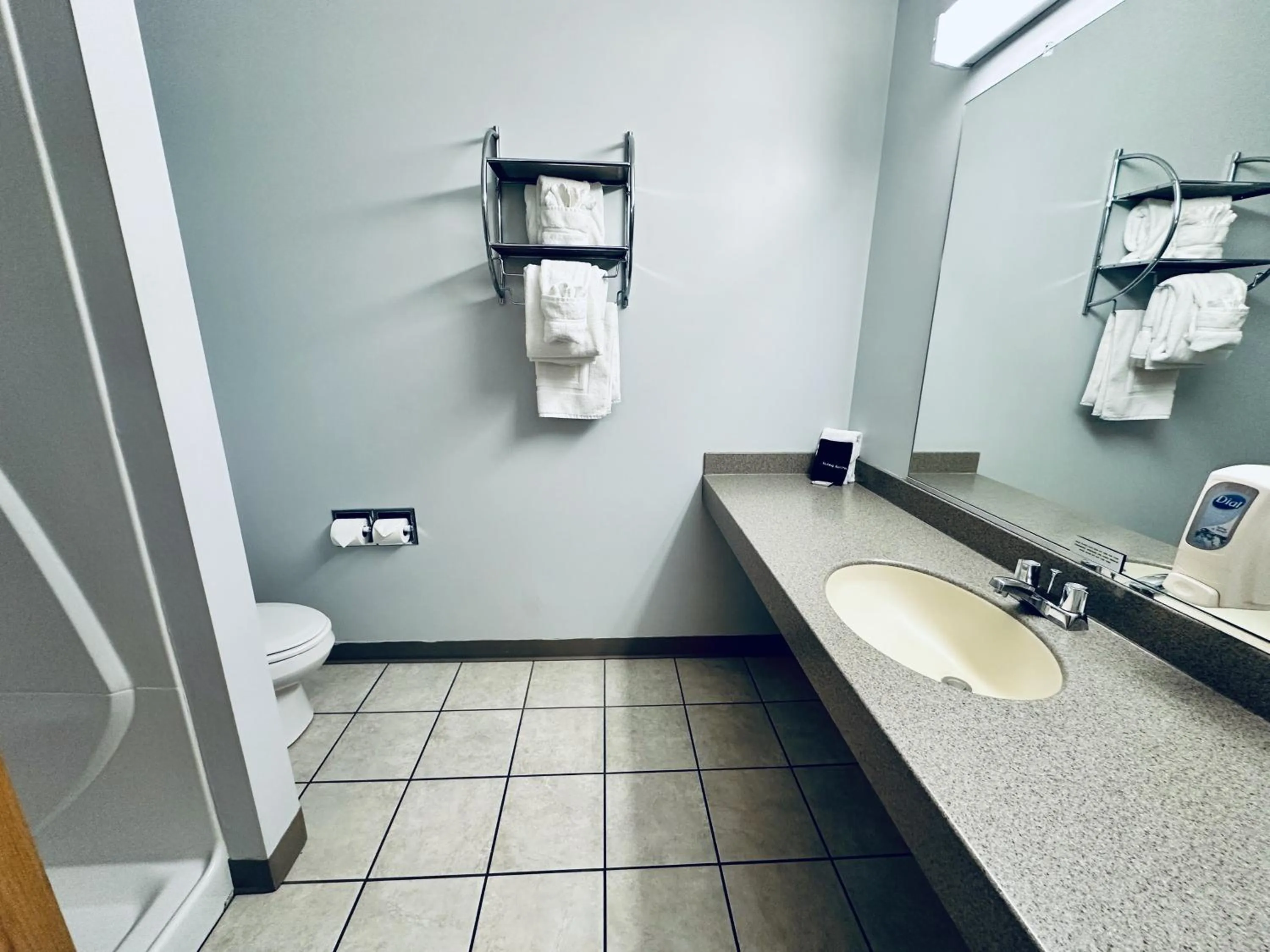 Bathroom in Ivey's Motor Lodge