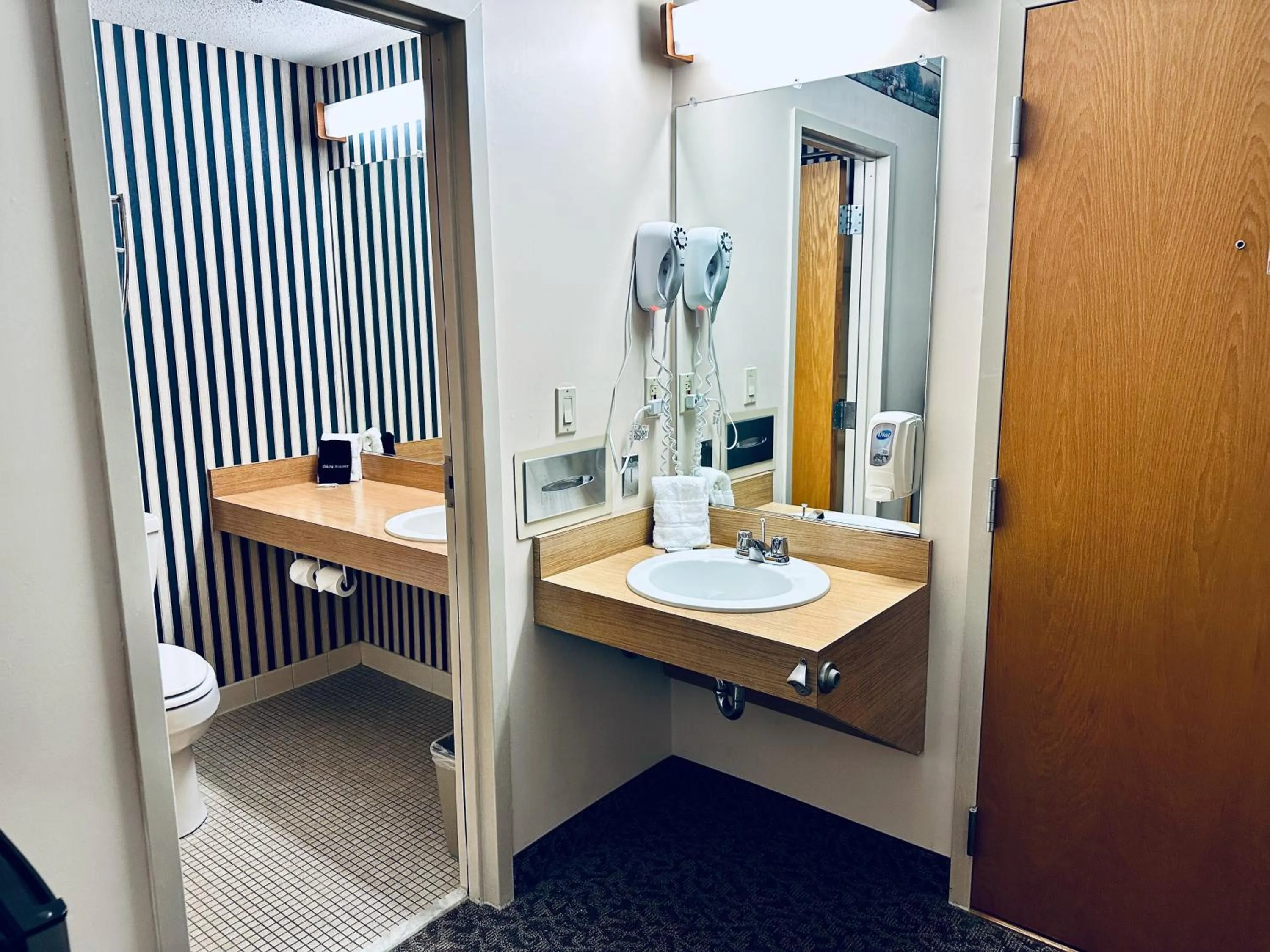 Bathroom in Ivey's Motor Lodge