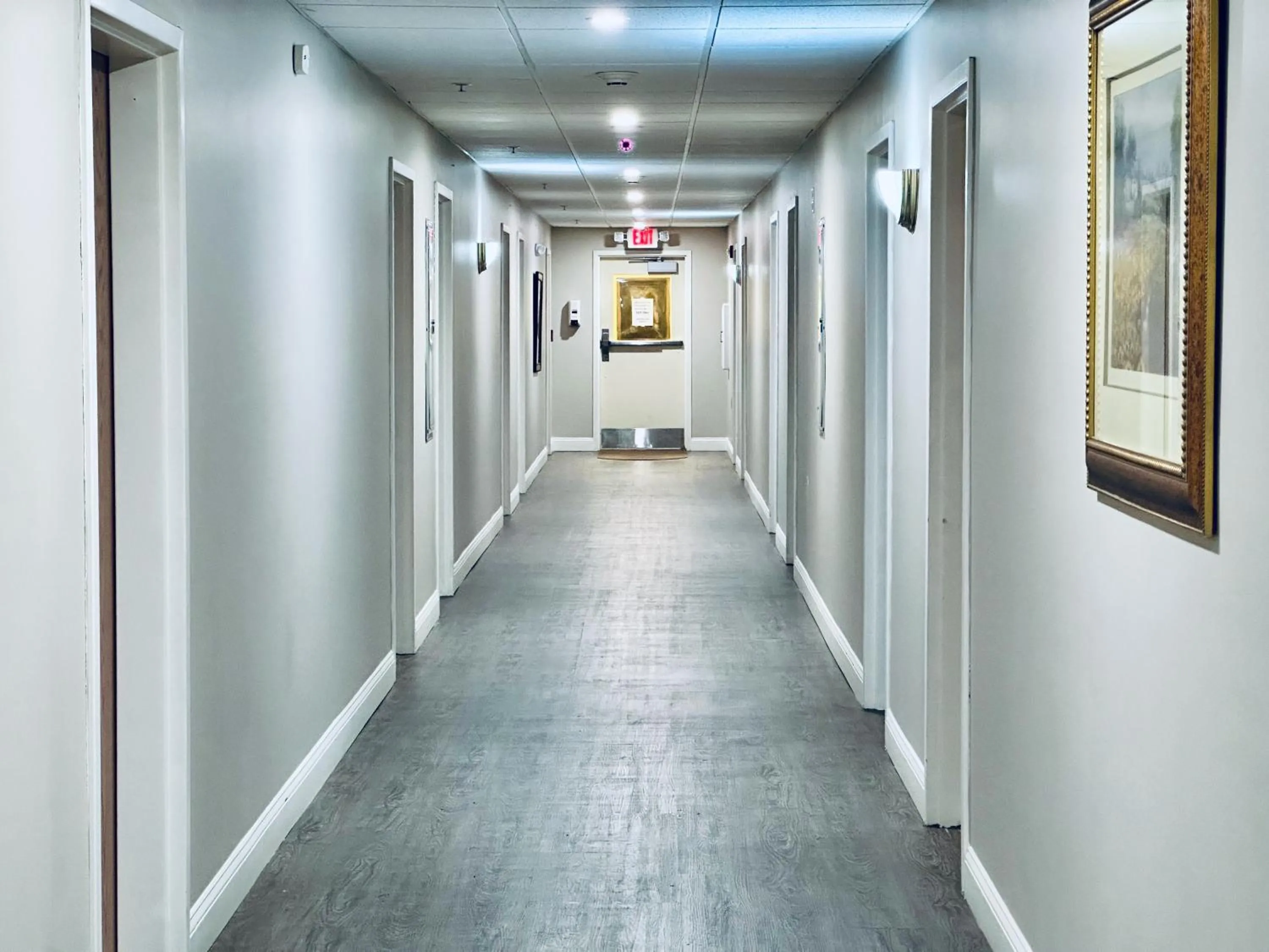 Floor plan in Ivey's Motor Lodge