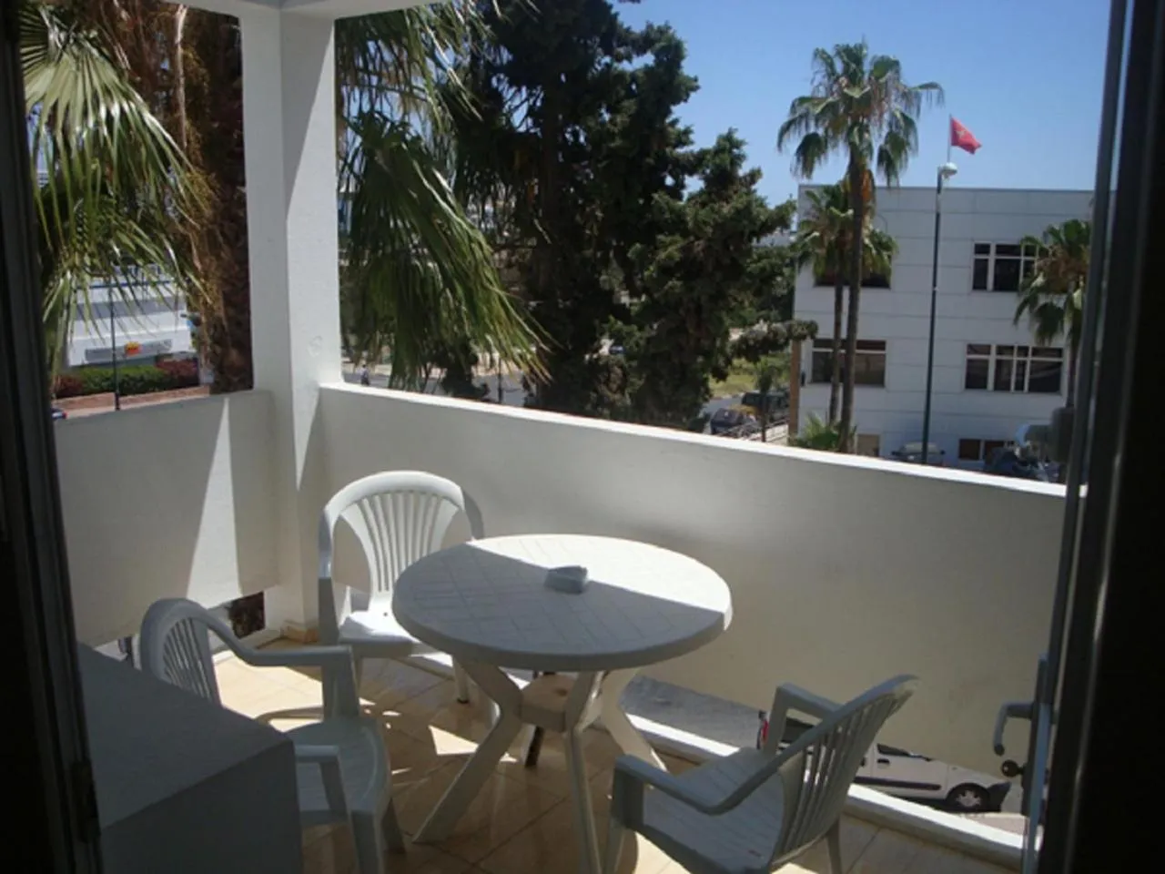 Balcony/Terrace in Hôtel Petite Suède