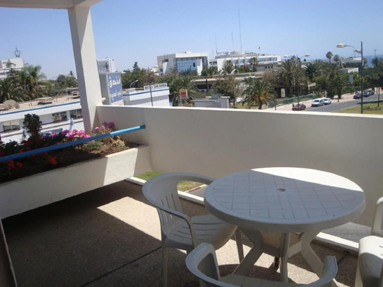 Balcony/Terrace in Hôtel Petite Suède