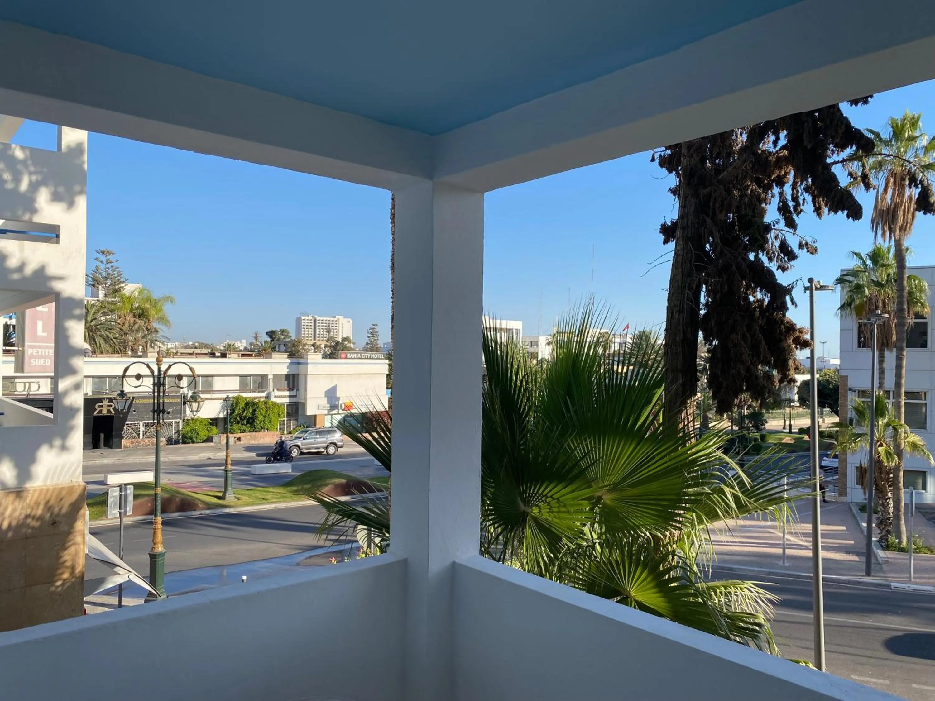 Balcony/Terrace in Hôtel Petite Suède