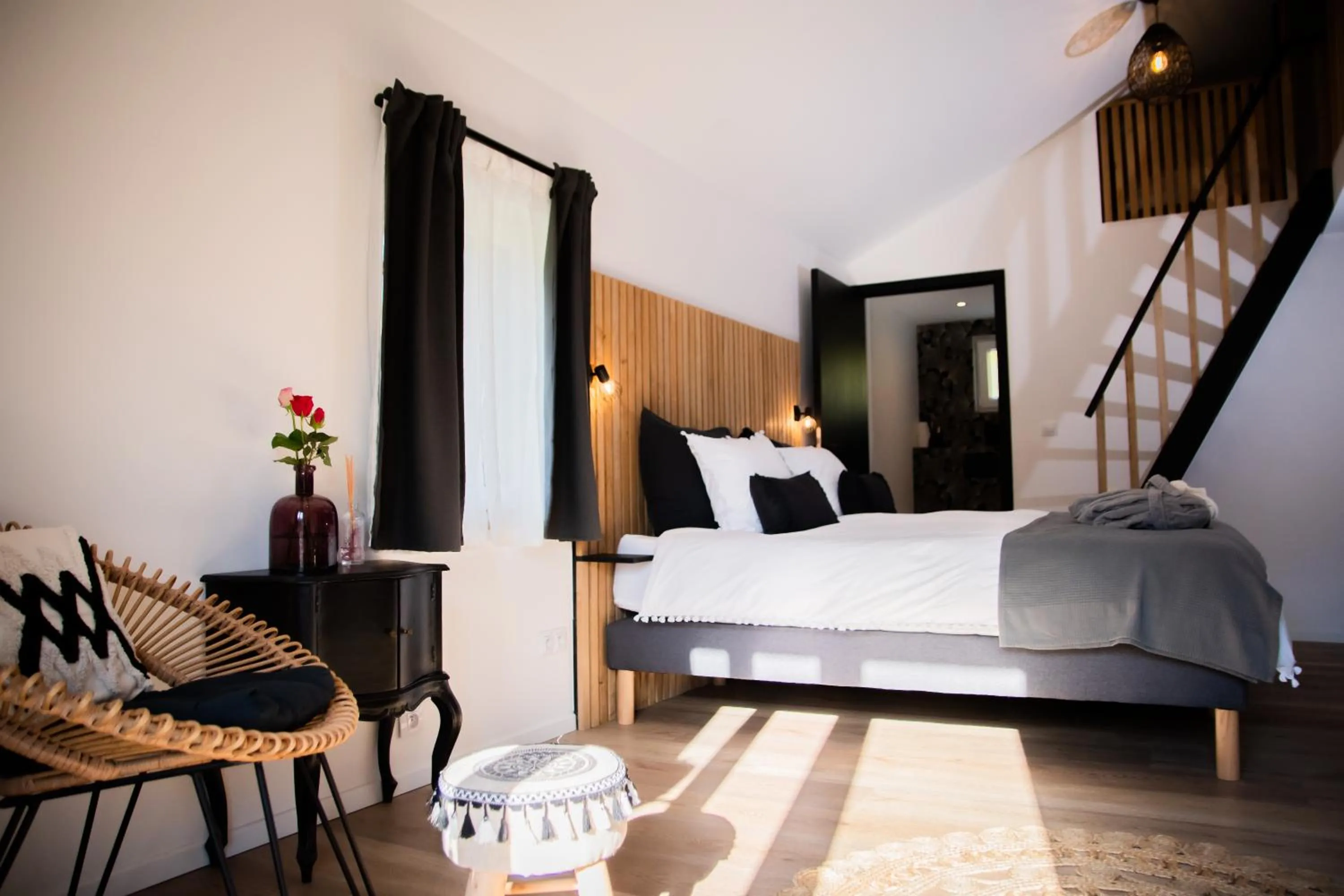 Bed in Au Calme de Hosdent