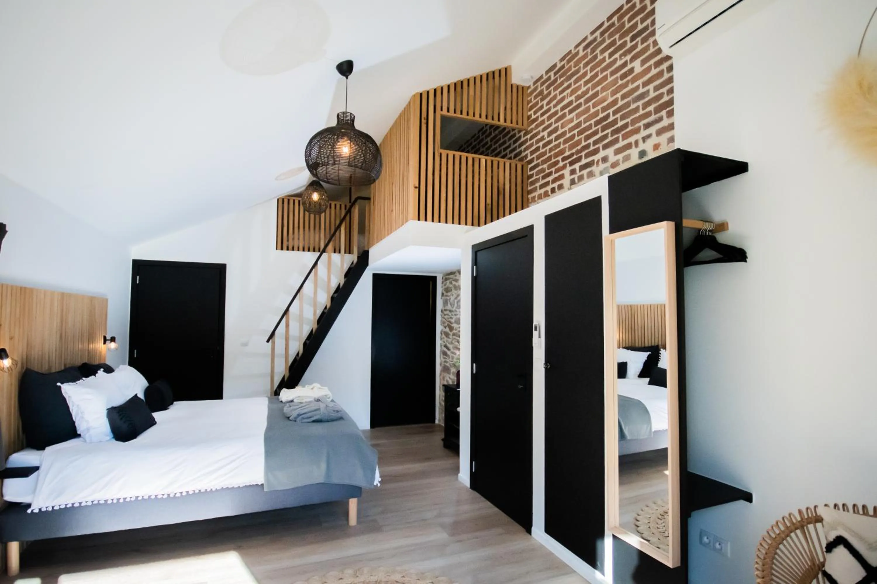 Bed in Au Calme de Hosdent