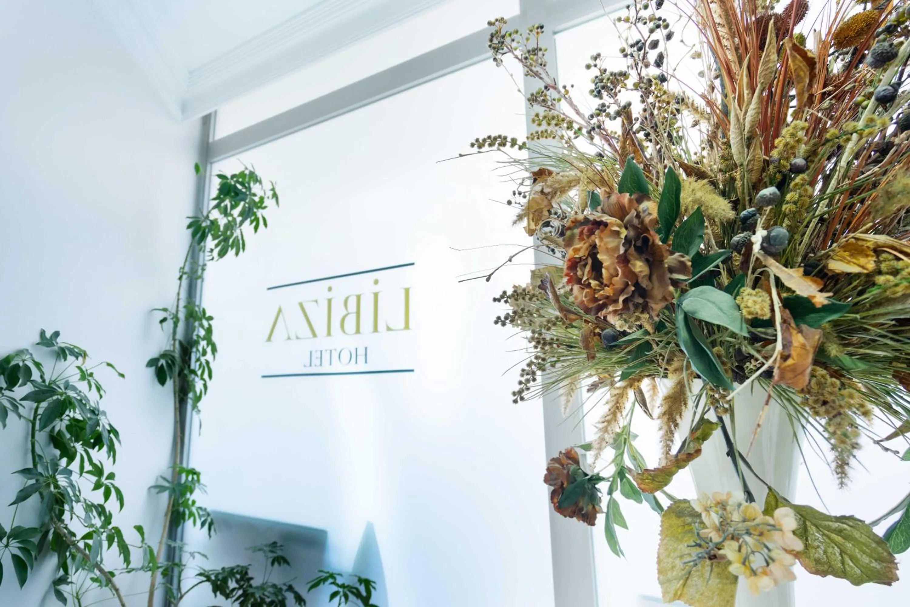 Property Logo/Sign in Hotel Libiza