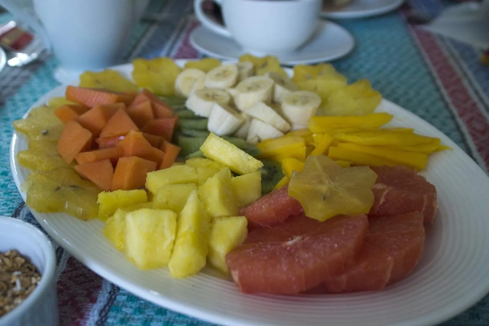 Breakfast in Villa Escondida Guest House Cozumel Downtown